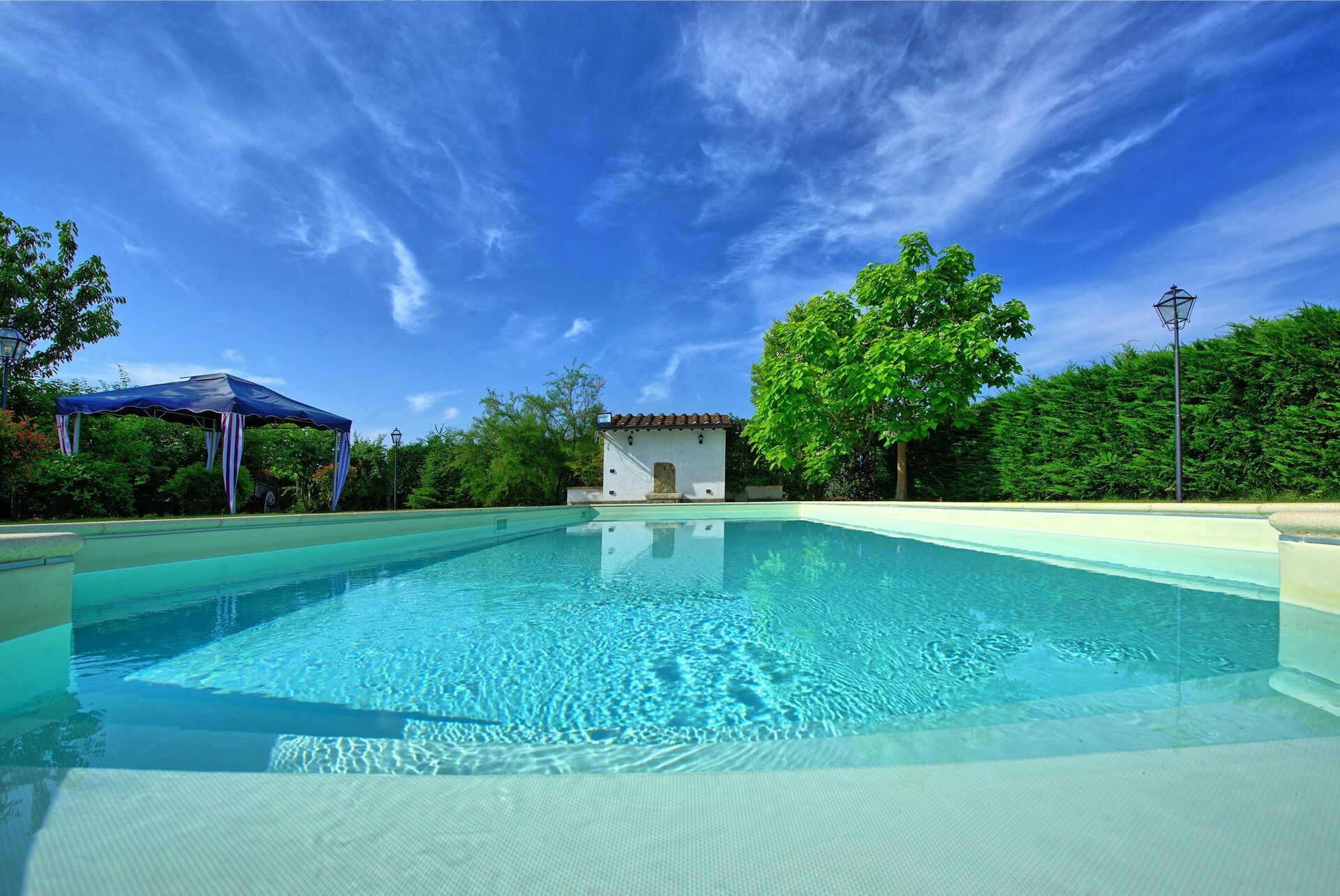Casale Tiziano tuin in Fighille