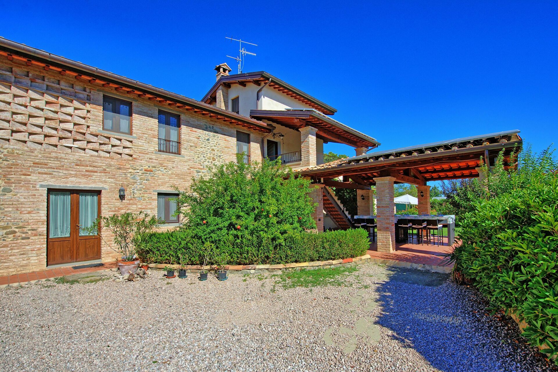 Casale Tiziano keuken in Fighille