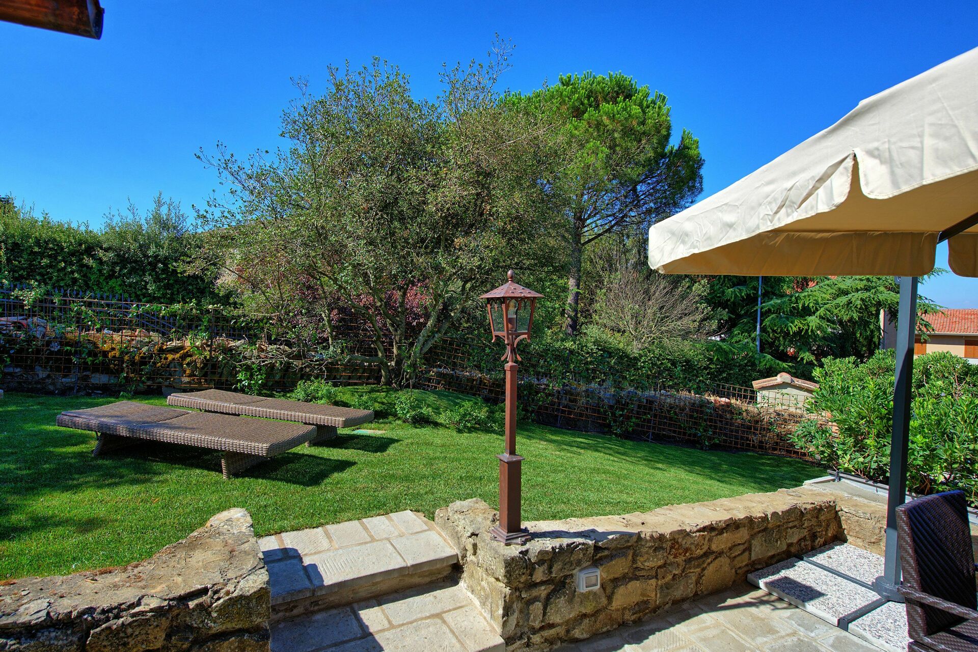 Casa La Fonte keuken in Cortona