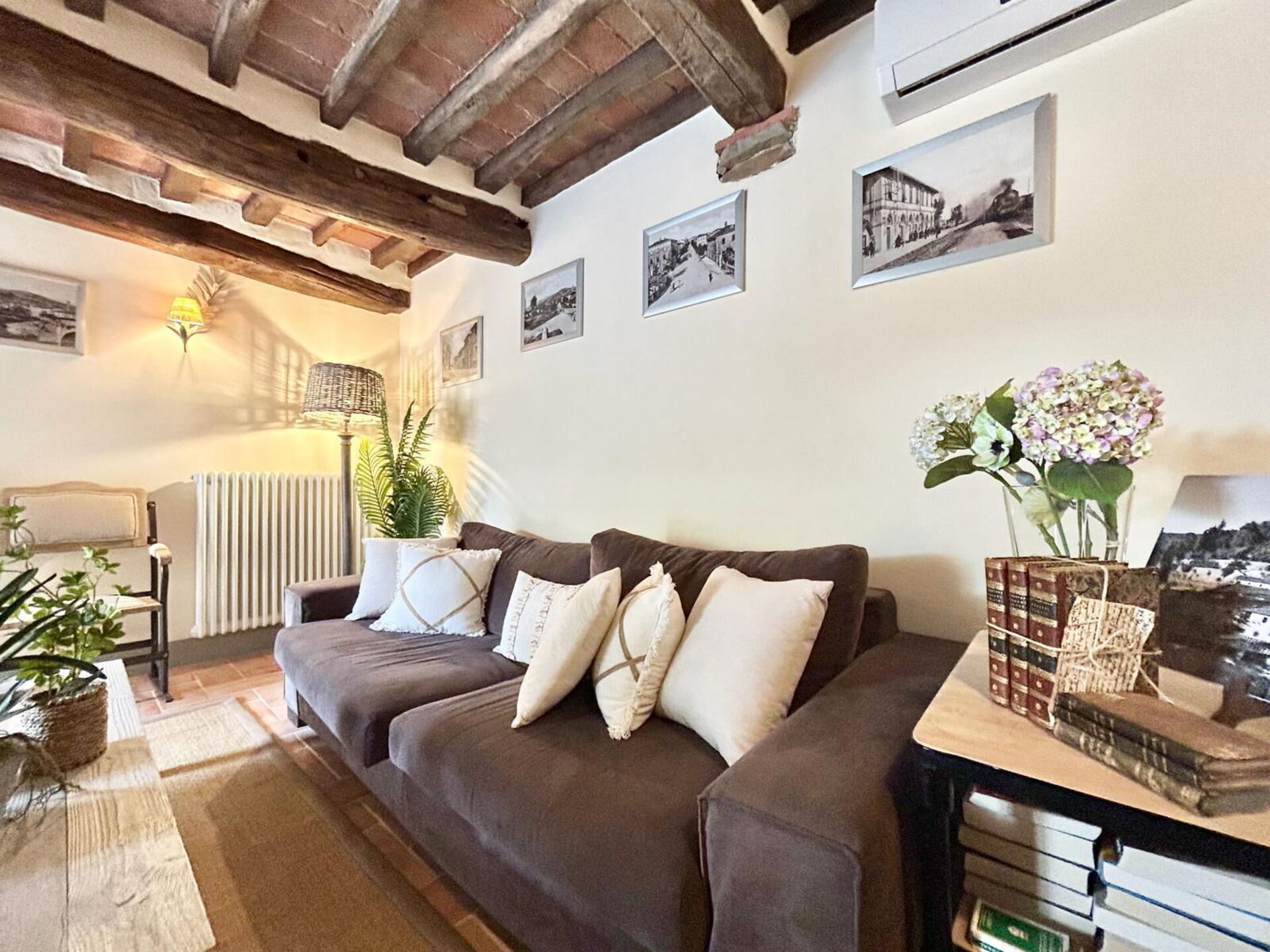 Casa La Fonte tuin in Cortona