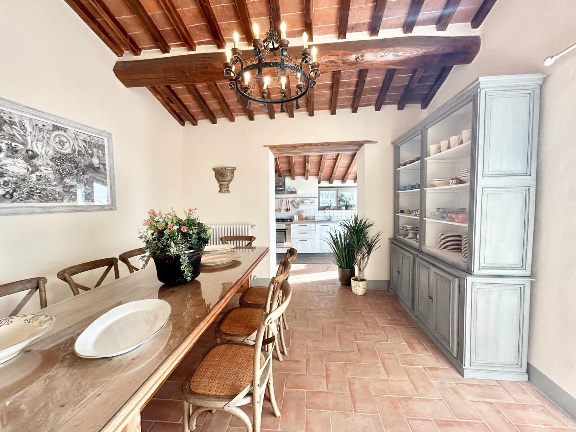 Casa La Fonte slaapkamer in Cortona