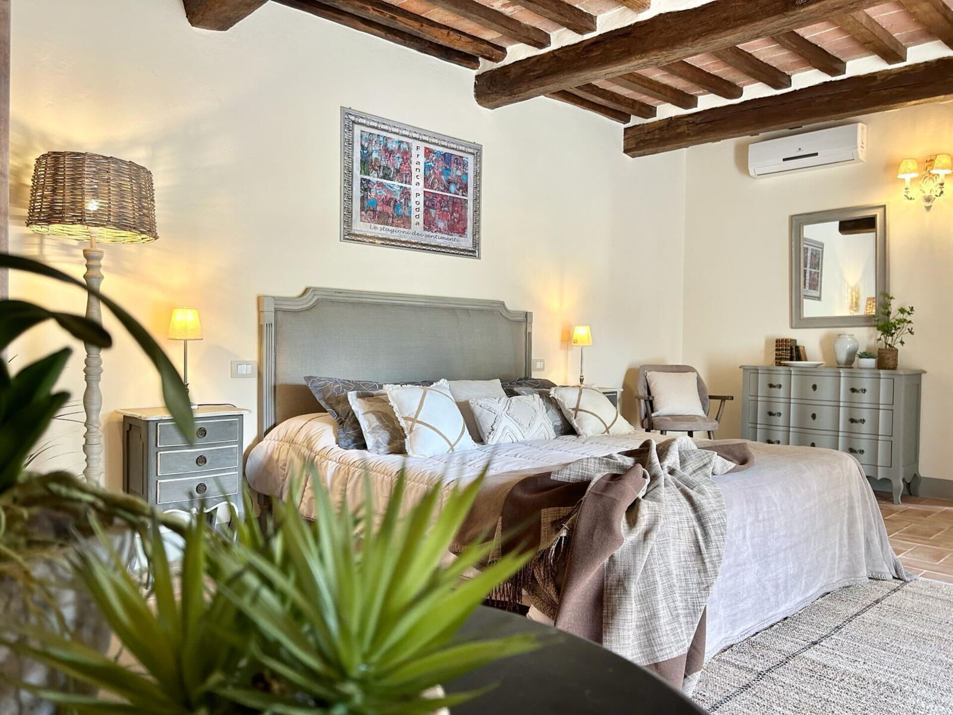 Casa La Fonte interieur in Cortona