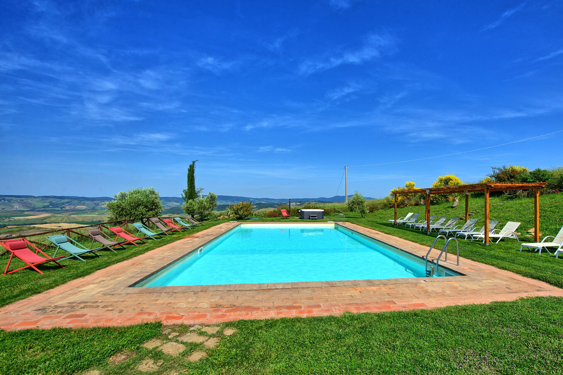 Casale Santa Francesca keuken in Campiglia D'orcia