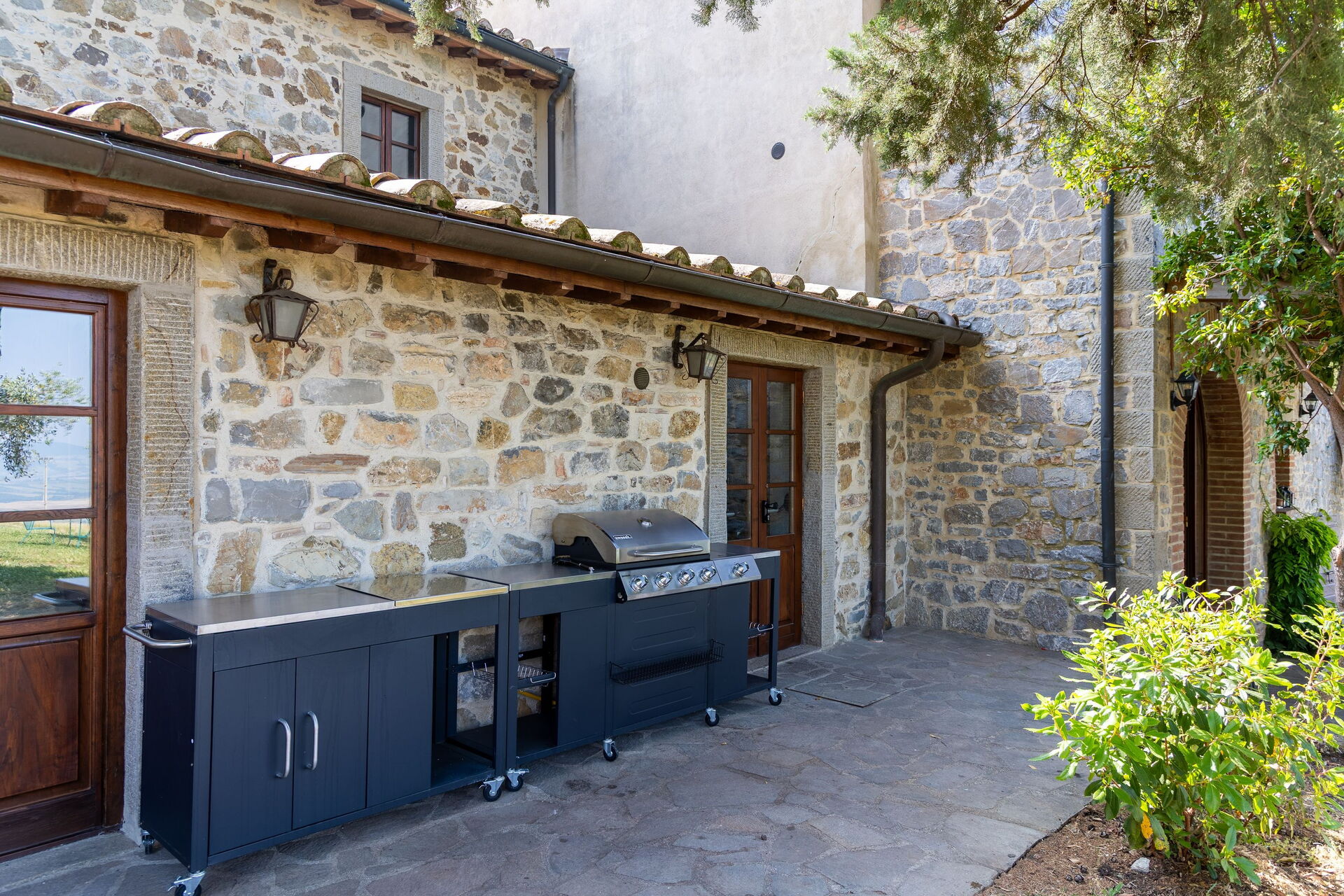 Casale Santa Francesca slaapkamer in Campiglia D'orcia