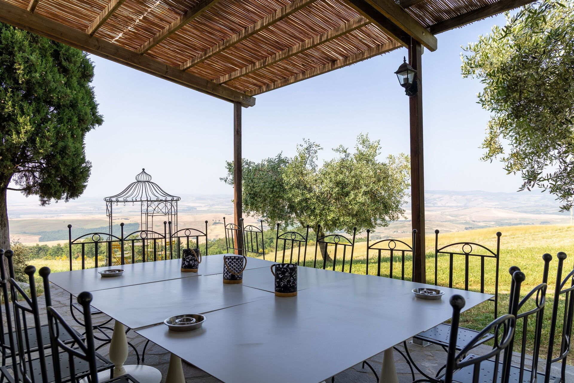 Casale Santa Francesca keuken in Campiglia D'orcia