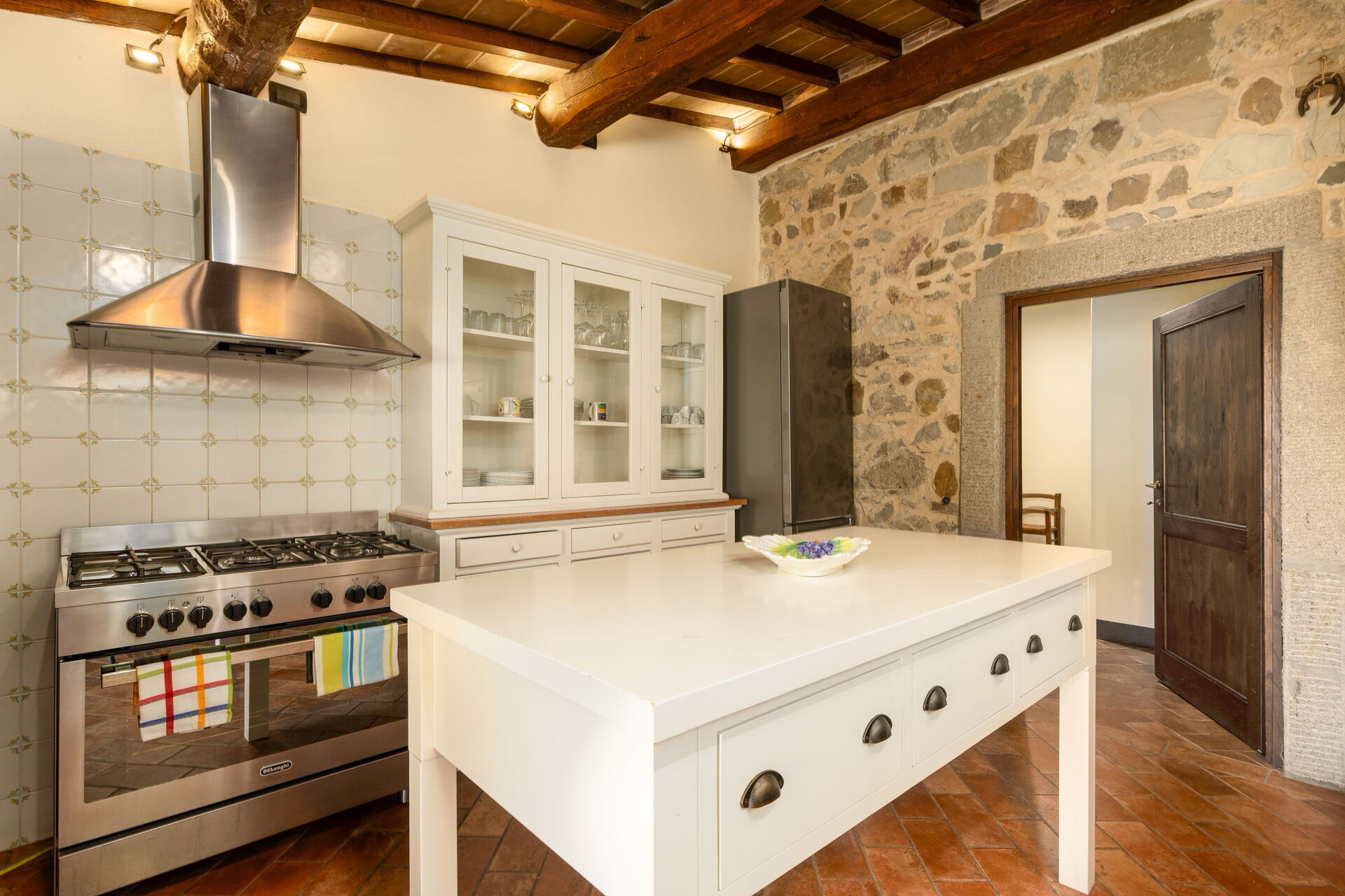 Casale Santa Francesca slaapkamer in Campiglia D'orcia