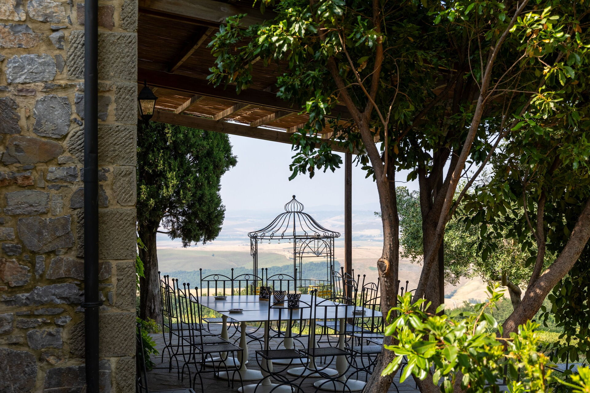Casale Santa Francesca keuken in Campiglia D'orcia