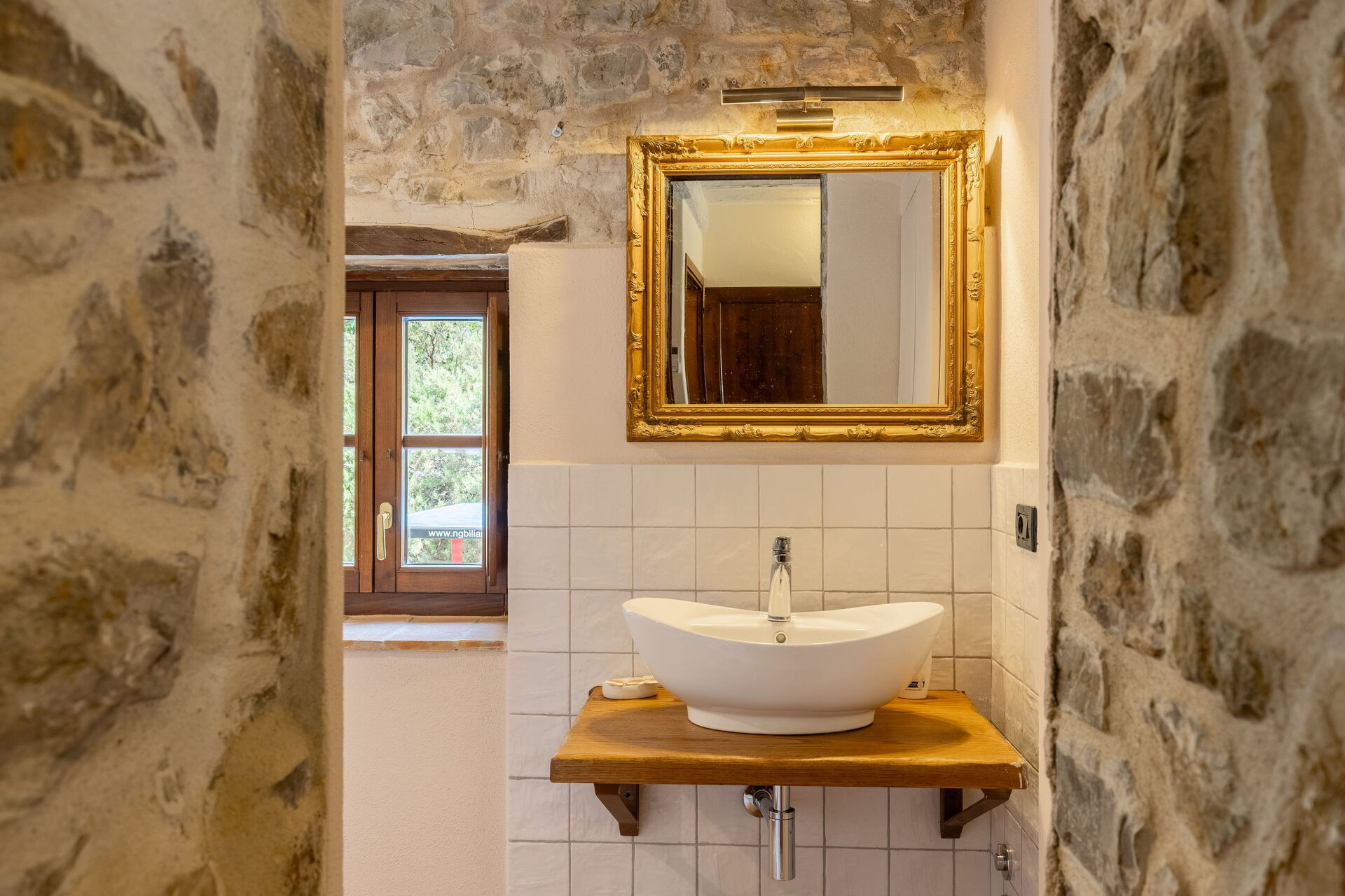 Casale Santa Francesca slaapkamer in Campiglia D'orcia