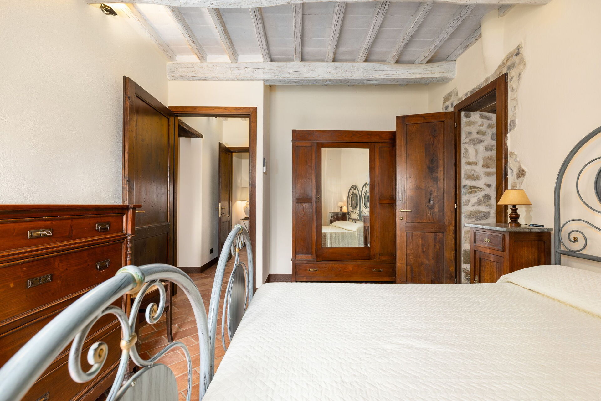 Casale Santa Francesca keuken in Campiglia D'orcia