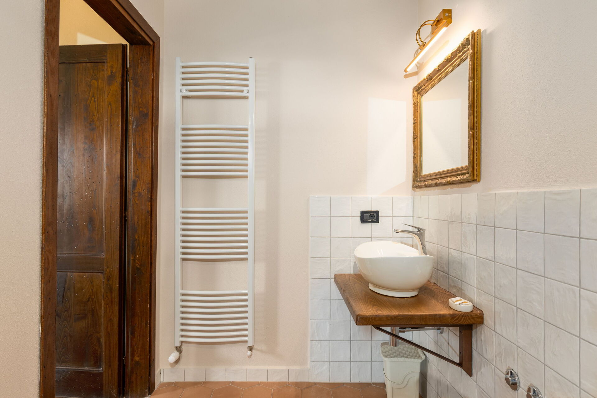 Casale Santa Francesca slaapkamer in Campiglia D'orcia