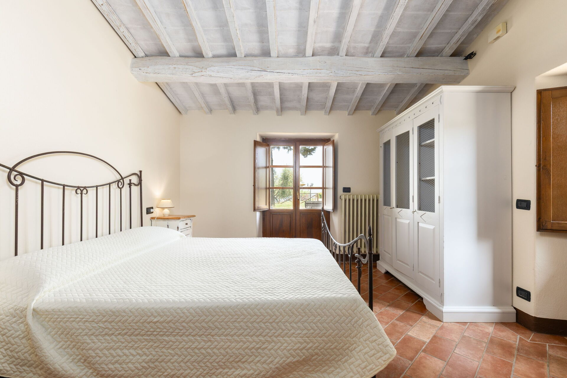 Casale Santa Francesca badkamer in Campiglia D'orcia