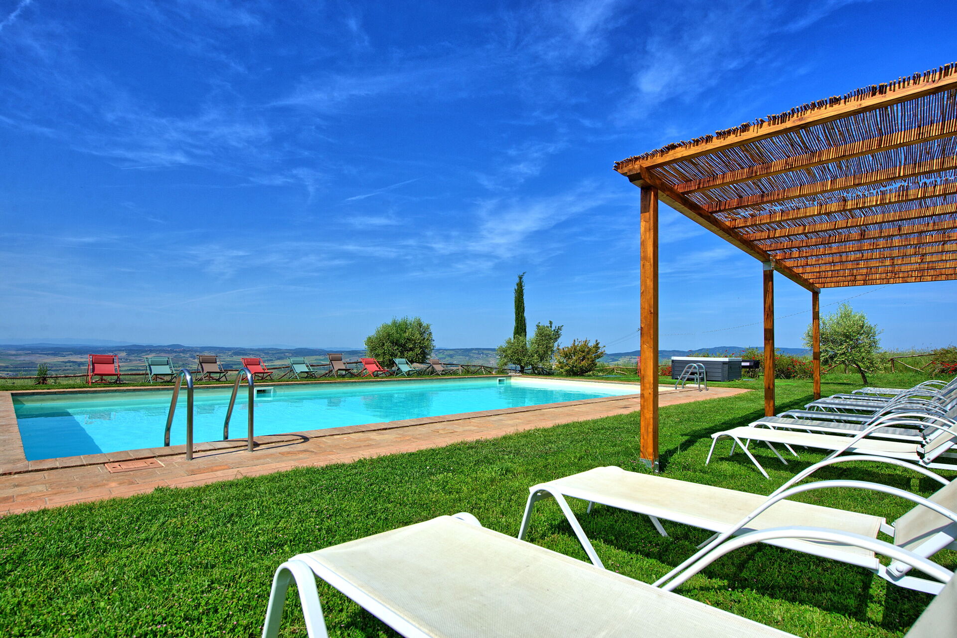Casale Santa Francesca keuken in Campiglia D'orcia