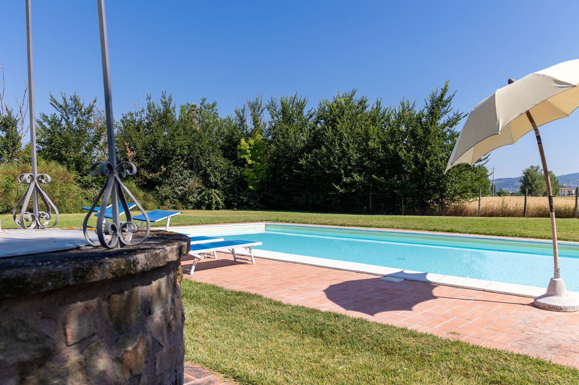 Villa Assisi slaapkamer in Santa Maria Degli Angeli