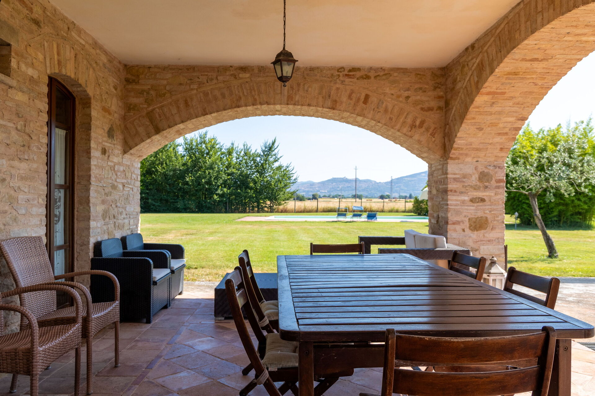 Villa Assisi badkamer in Santa Maria Degli Angeli