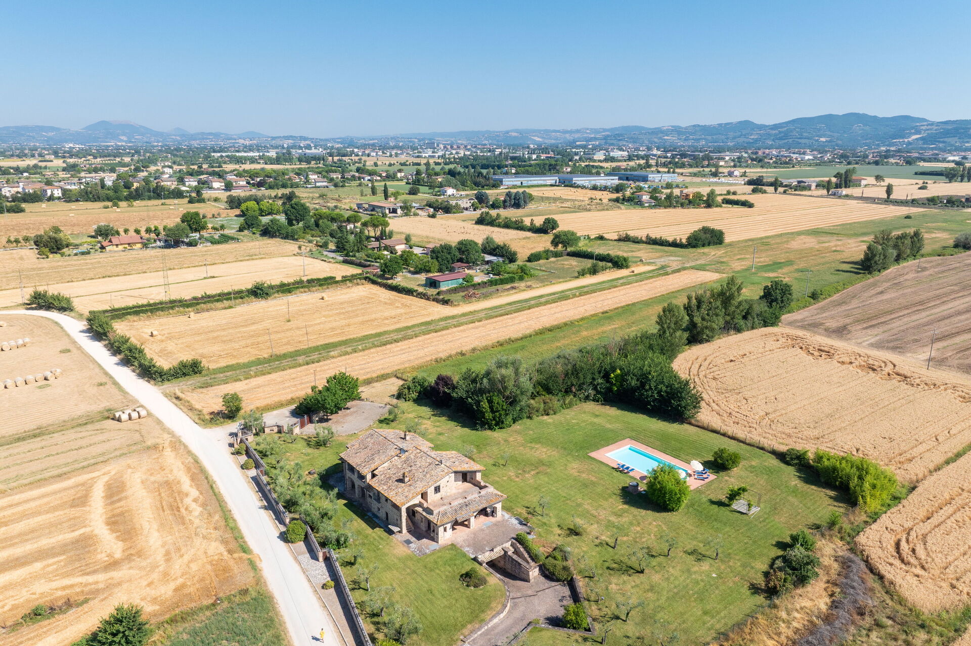 Villa Assisi keuken in Santa Maria Degli Angeli
