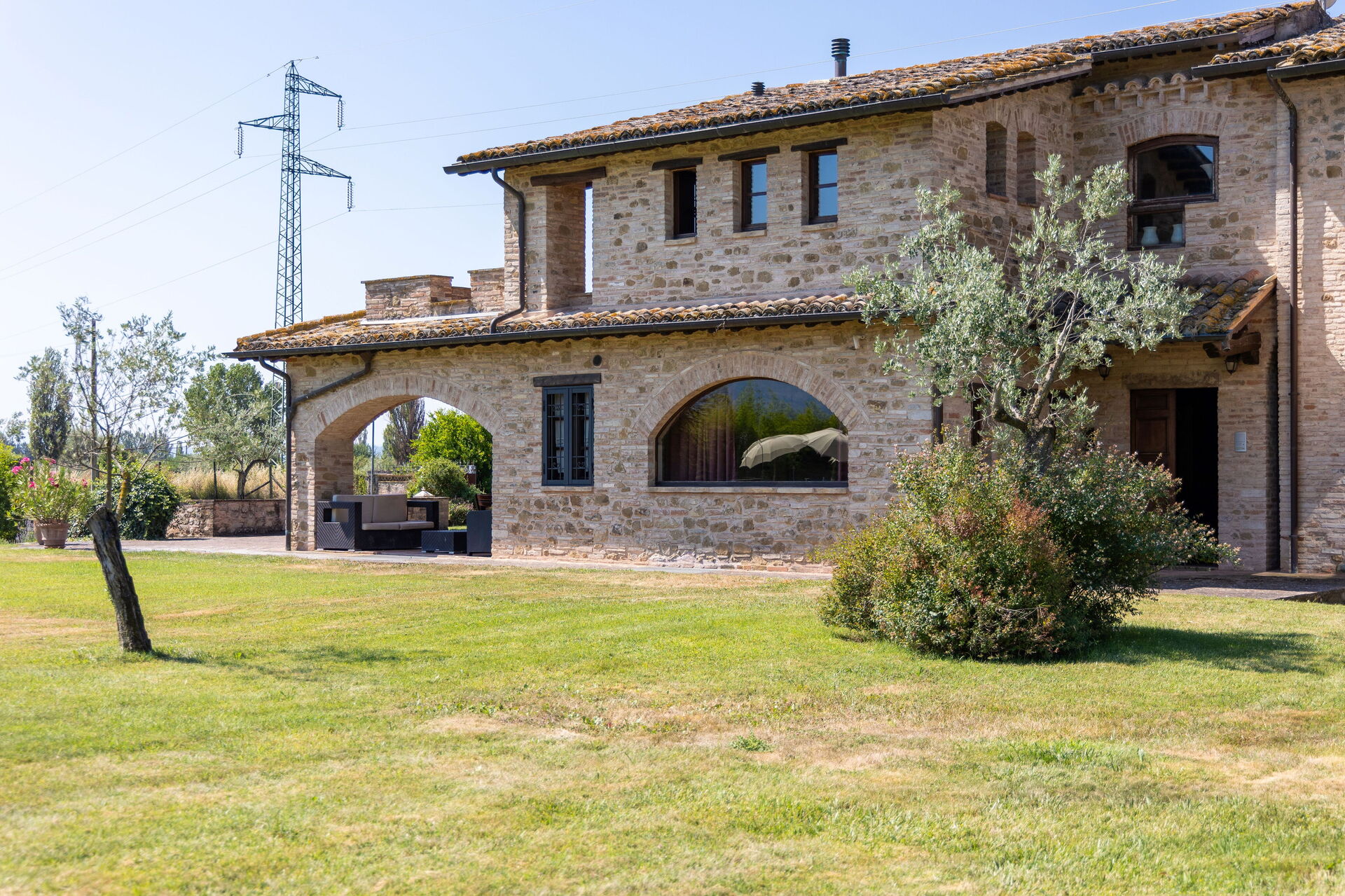 Villa Assisi tuin in Santa Maria Degli Angeli