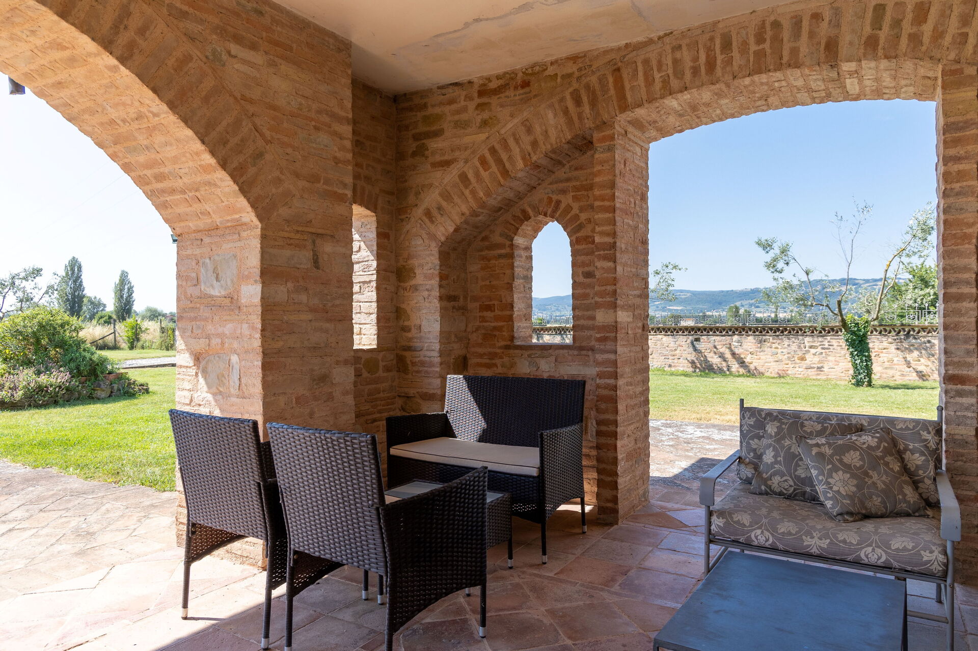 Villa Assisi slaapkamer in Santa Maria Degli Angeli