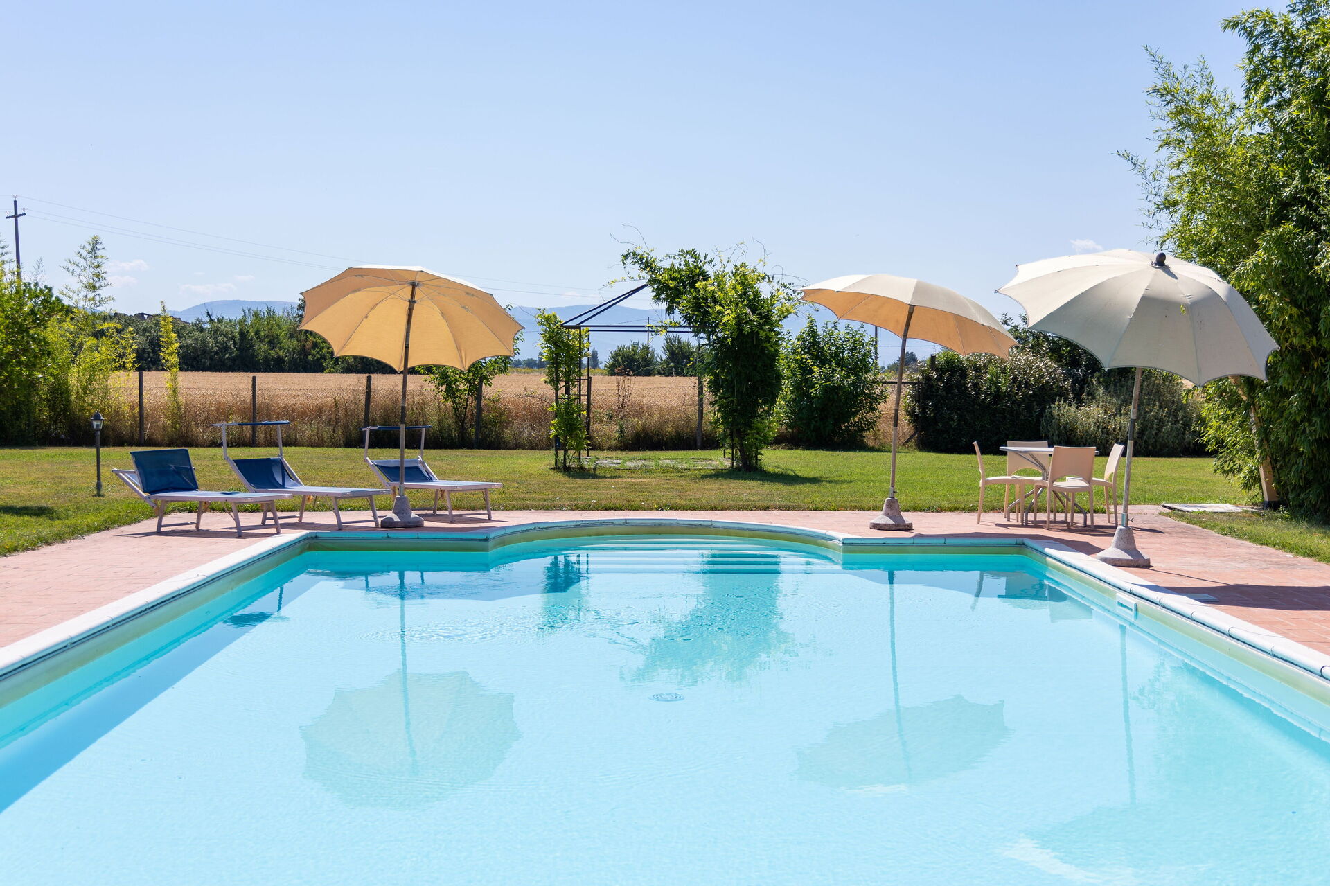 Villa Assisi slaapkamer in Santa Maria Degli Angeli