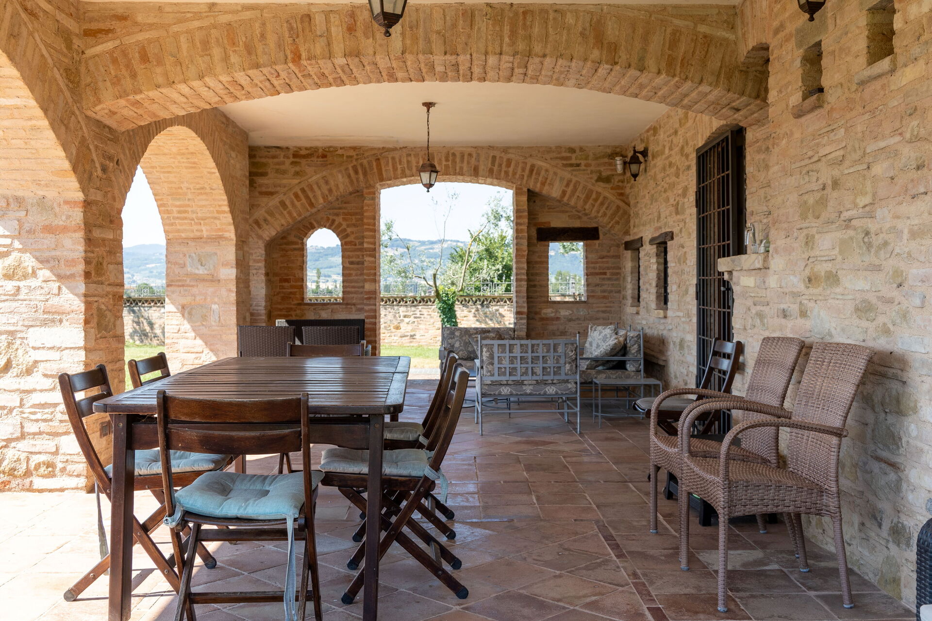 Villa Assisi slaapkamer in Santa Maria Degli Angeli