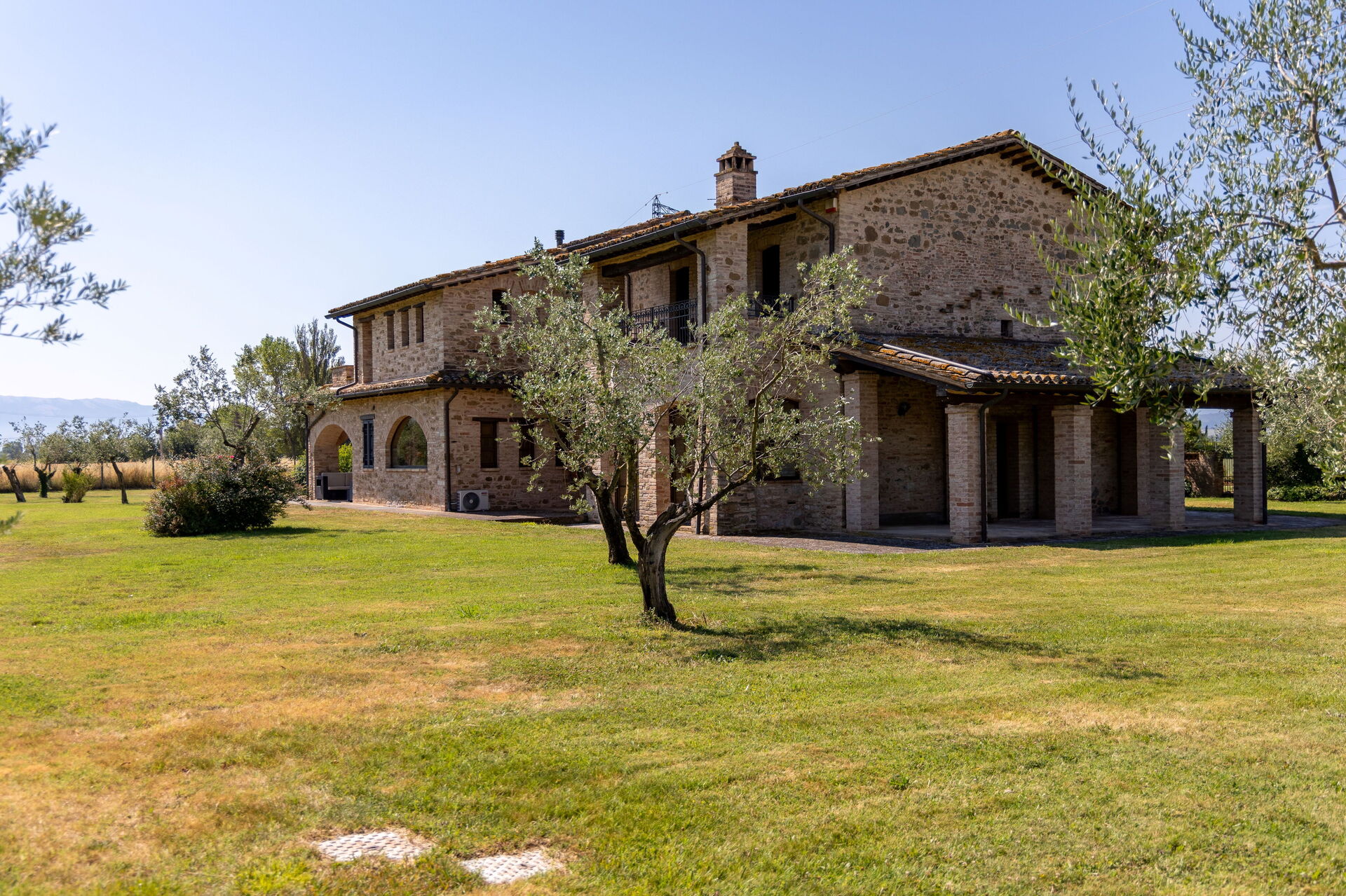 Villa Assisi badkamer in Santa Maria Degli Angeli