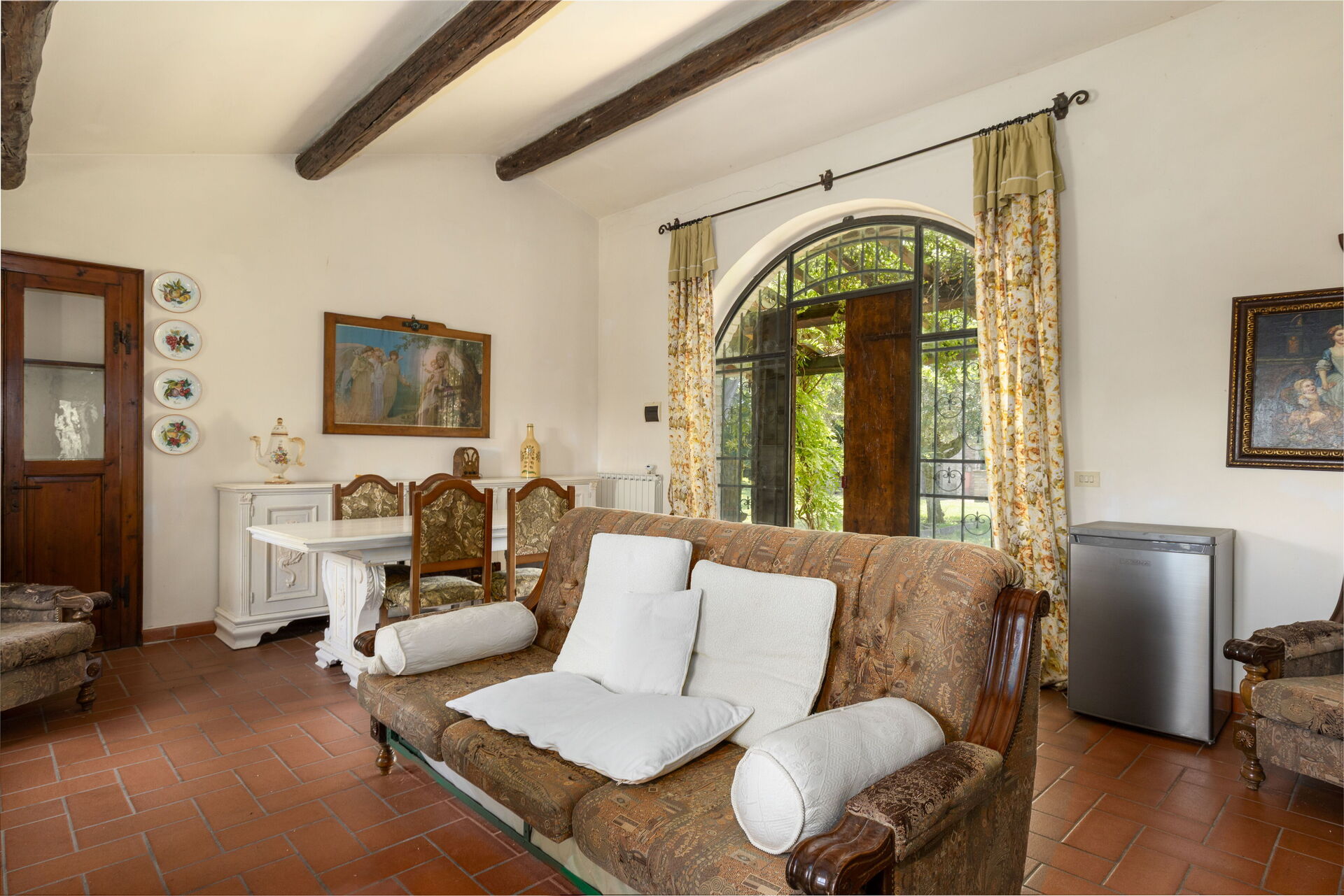 Villa Reale slaapkamer in Assisi