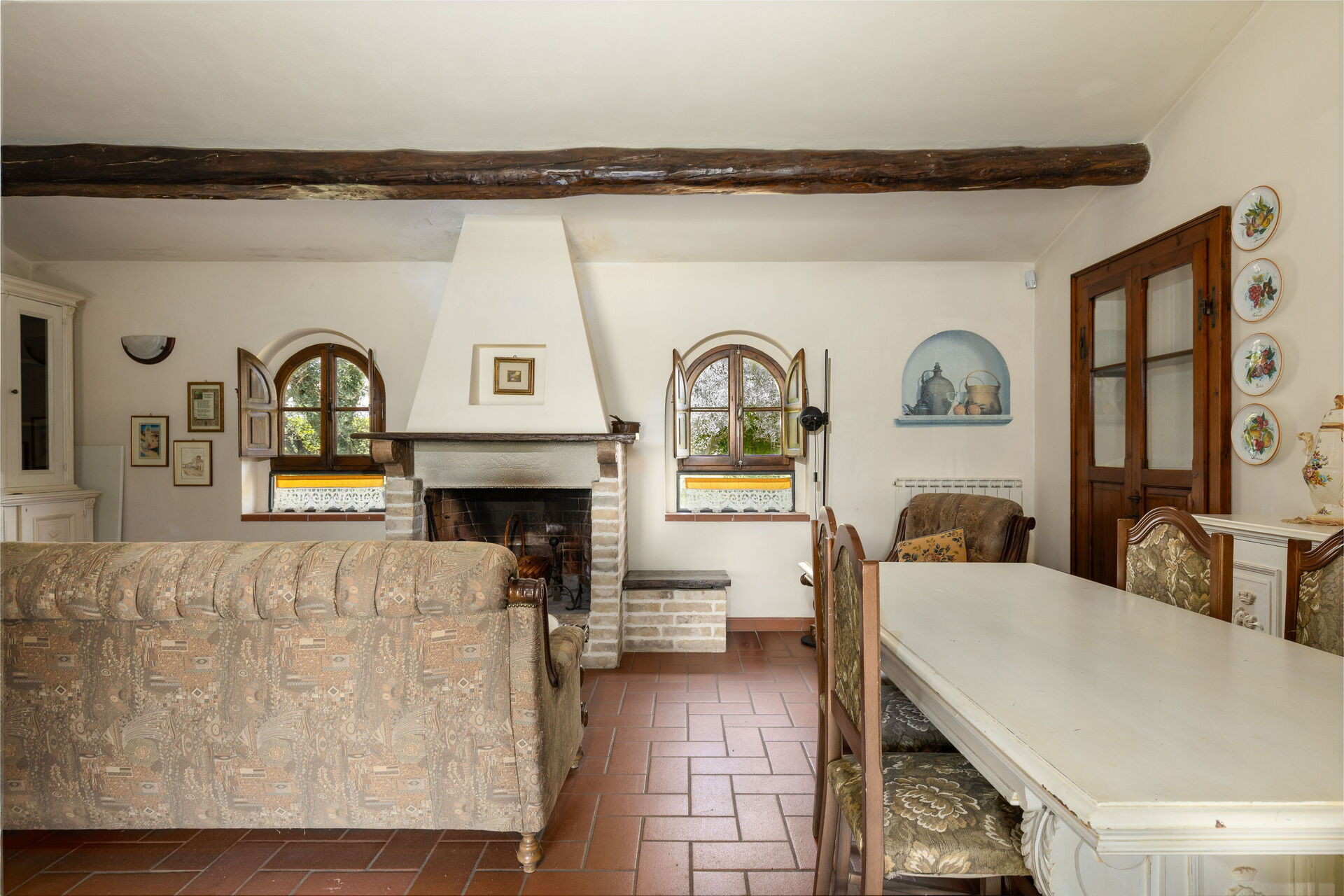 Villa Reale badkamer in Assisi