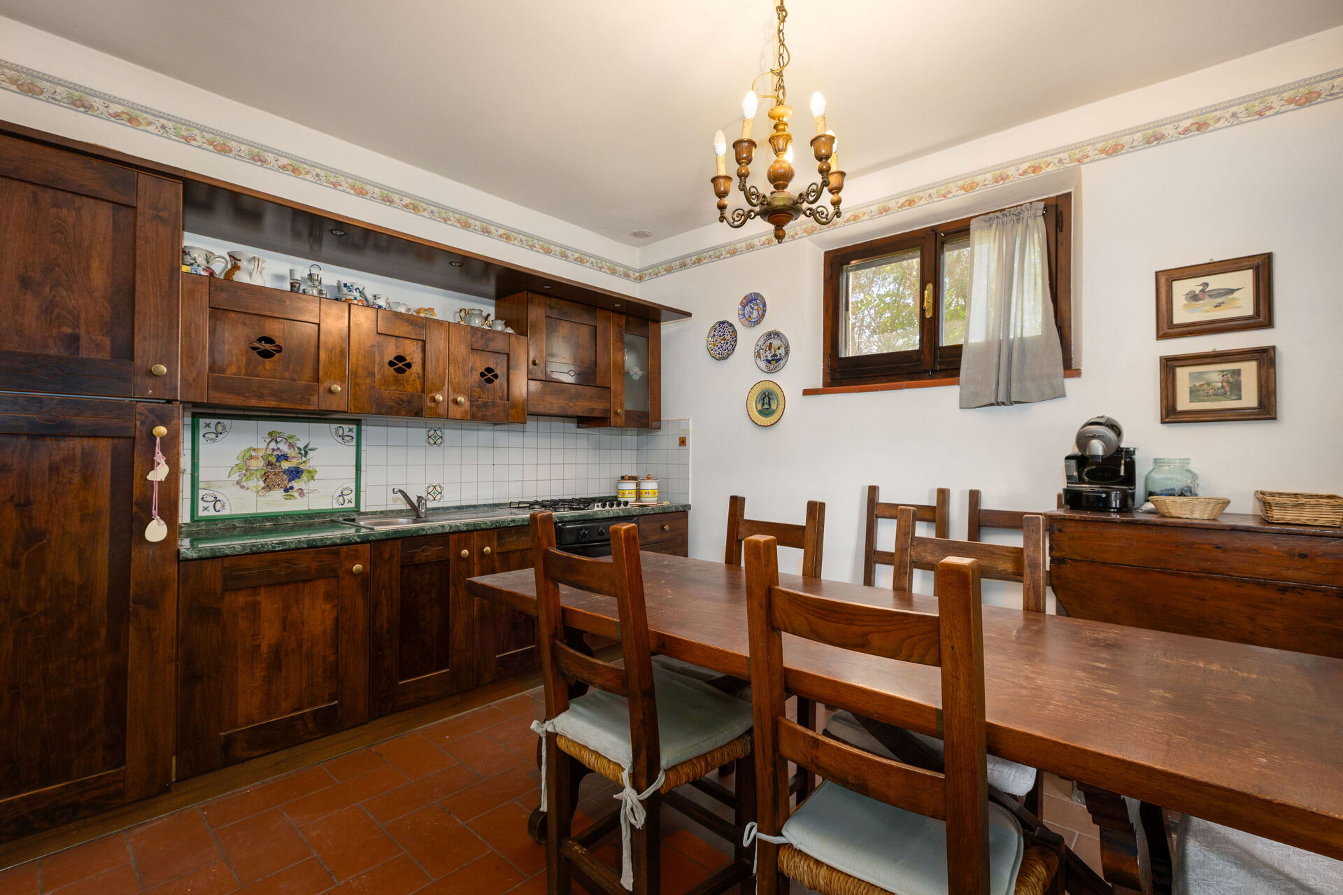 Villa Reale keuken in Assisi