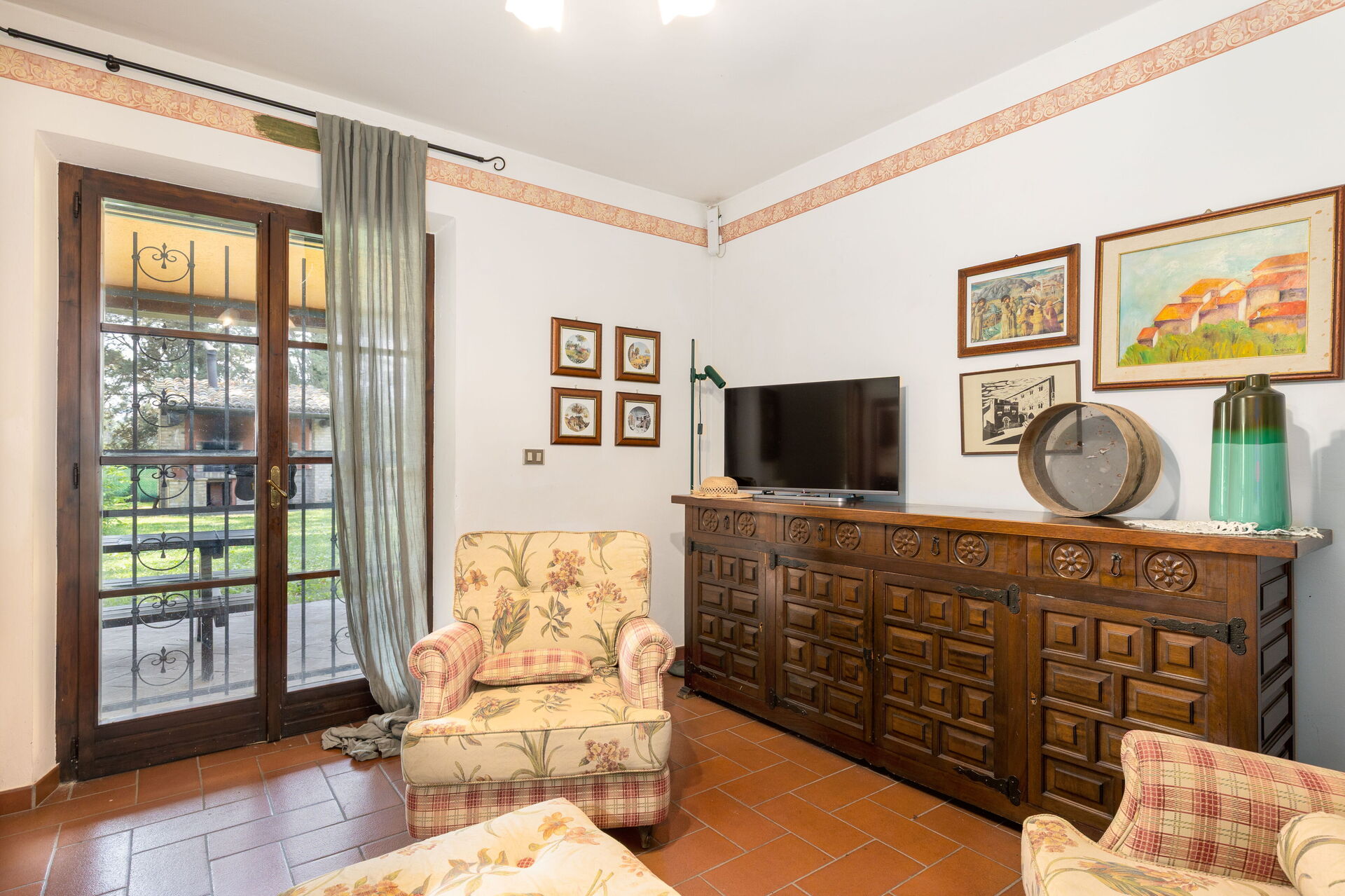 Villa Reale tuin in Assisi