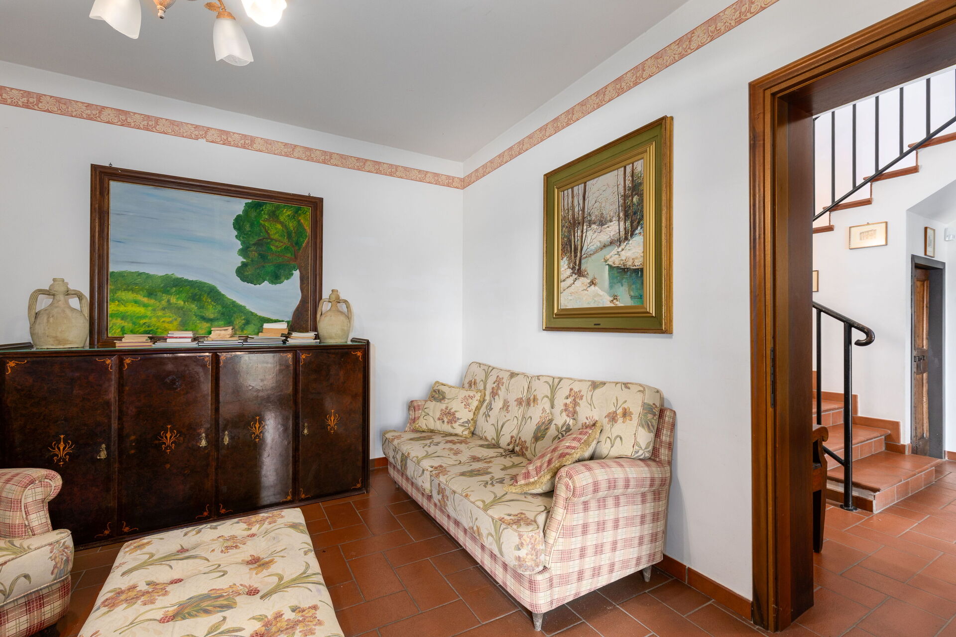 Villa Reale slaapkamer in Assisi