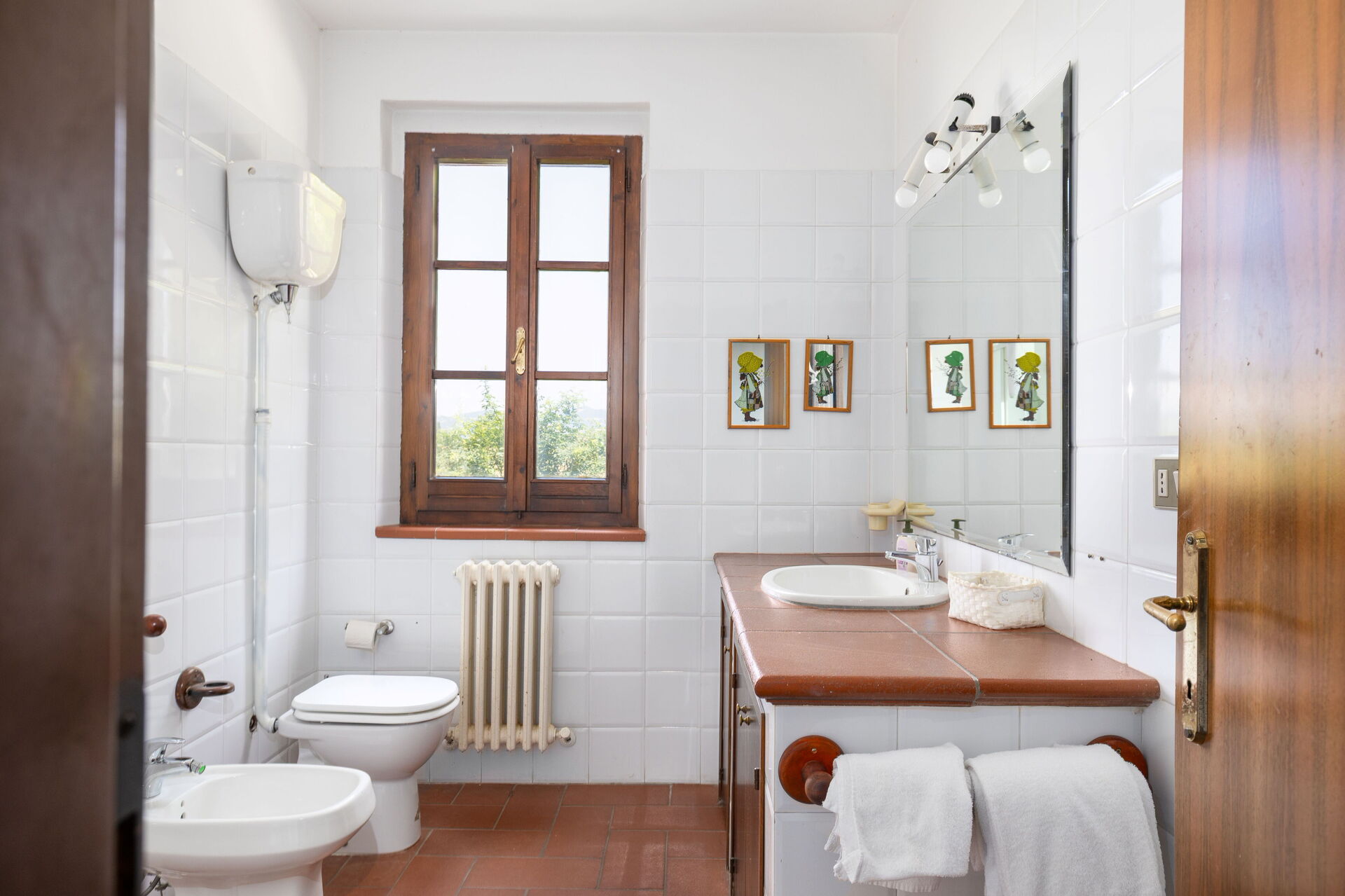 Villa Reale badkamer in Assisi