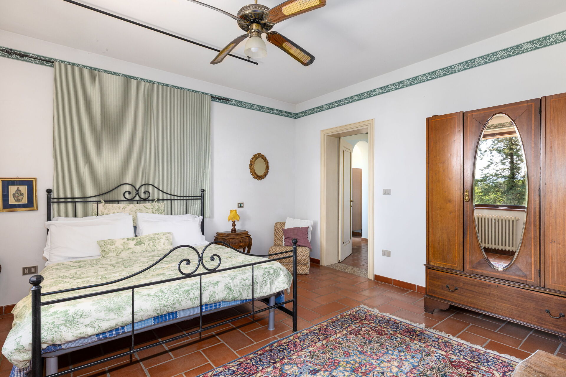 Villa Reale badkamer in Assisi