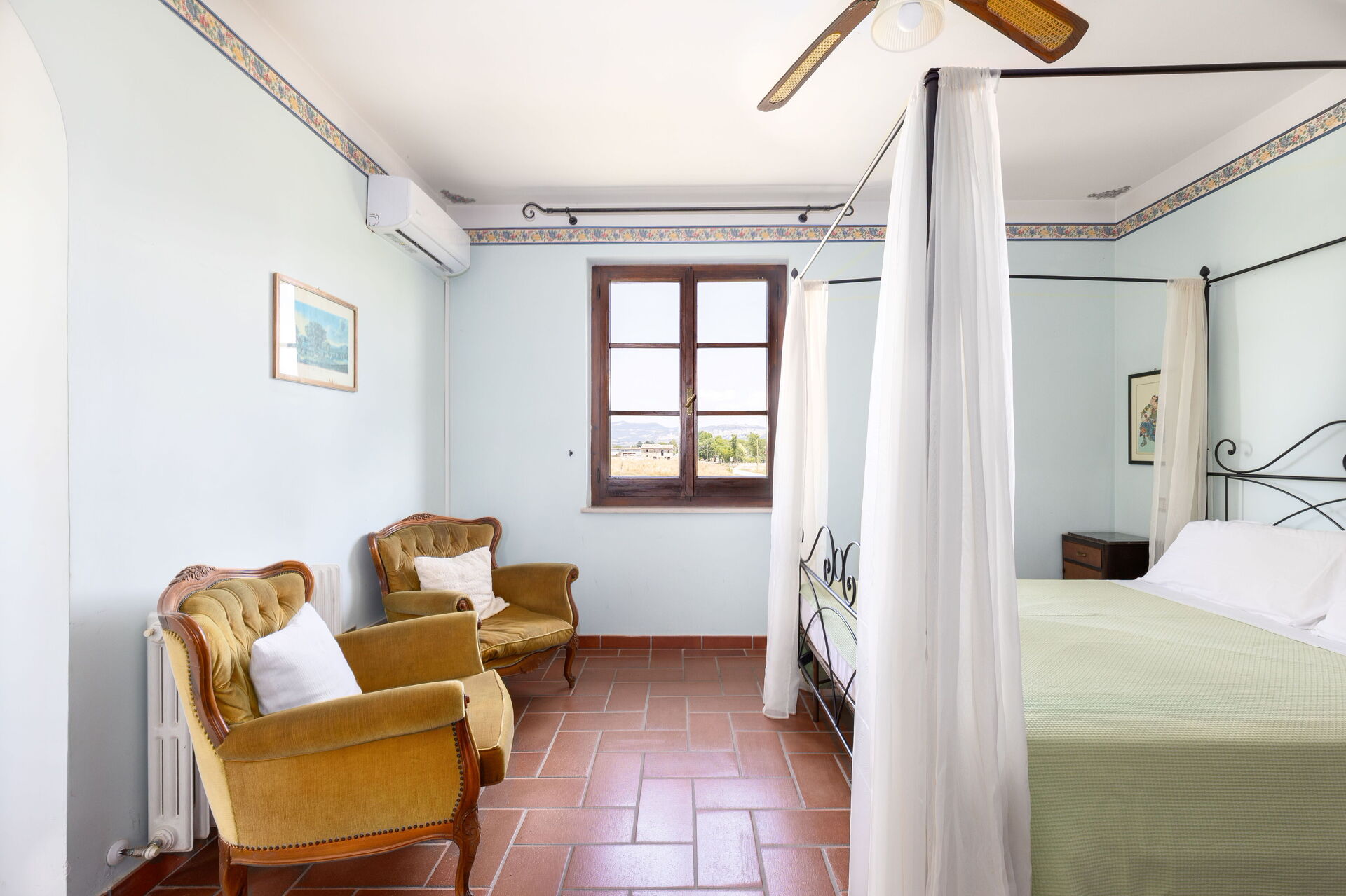 Villa Reale badkamer in Assisi