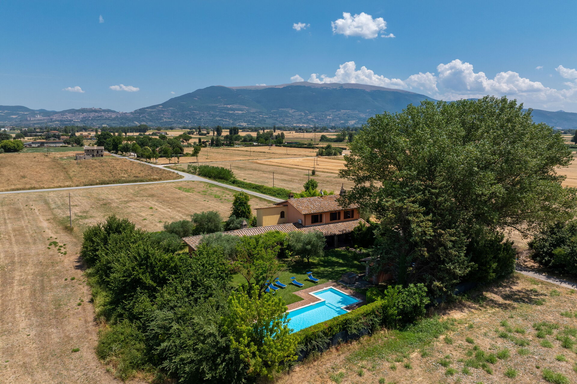 Villa Reale slaapkamer in Assisi