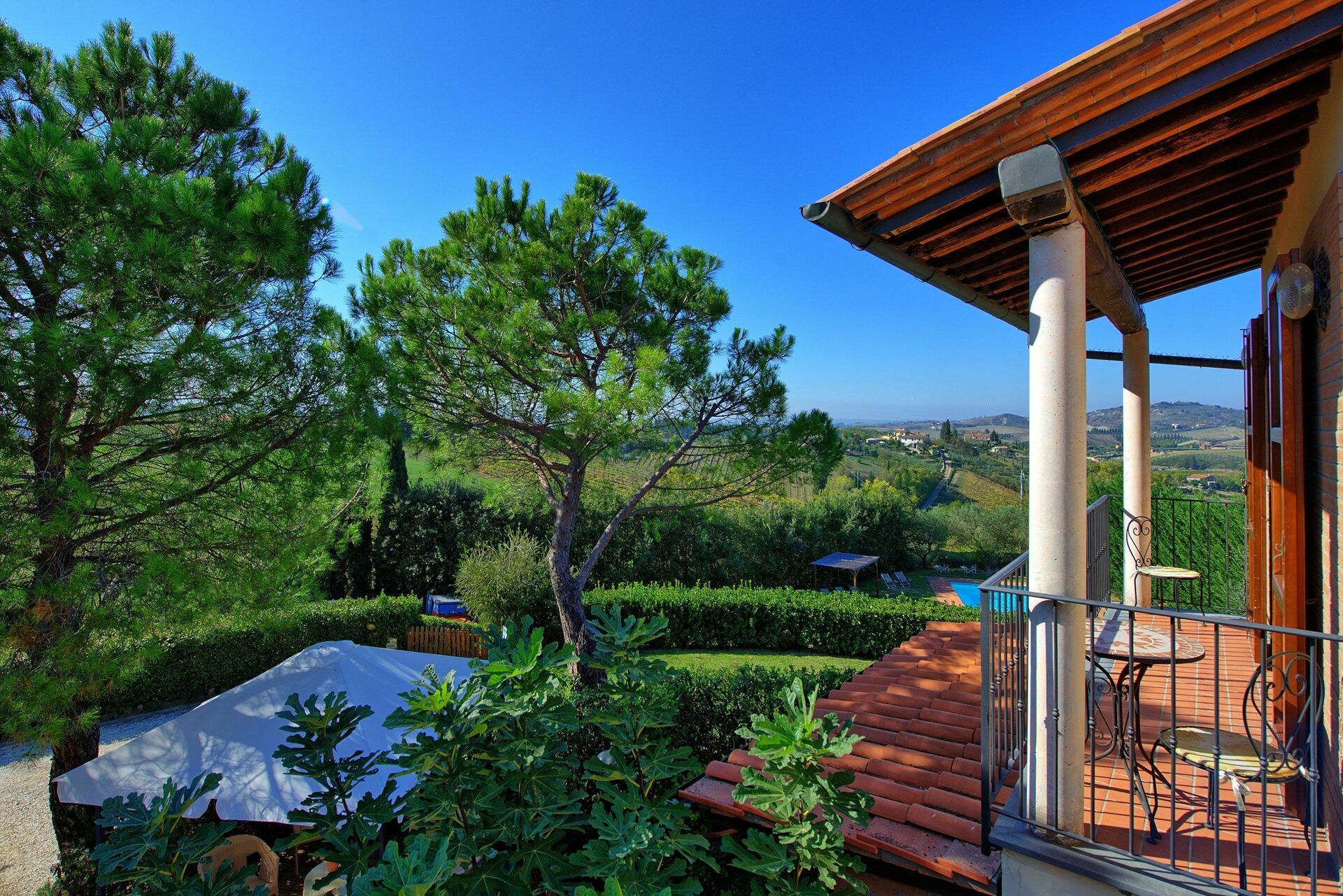 Casa Vasco slaapkamer in Sciano