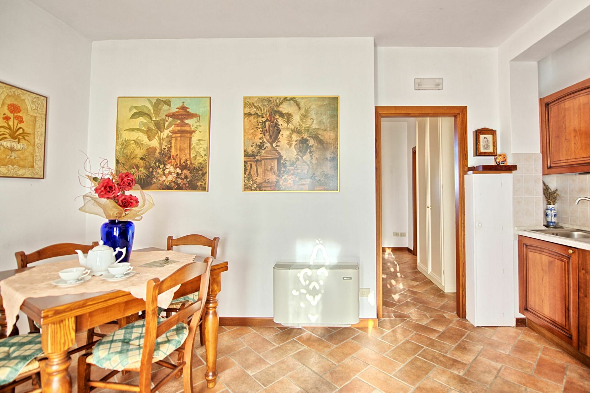 Casa Vasco tuin in Sciano