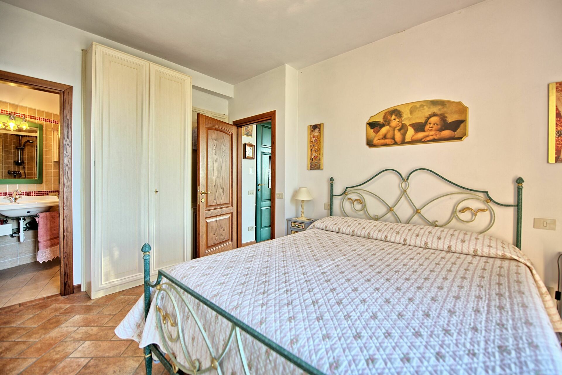 Casa Vasco slaapkamer in Sciano