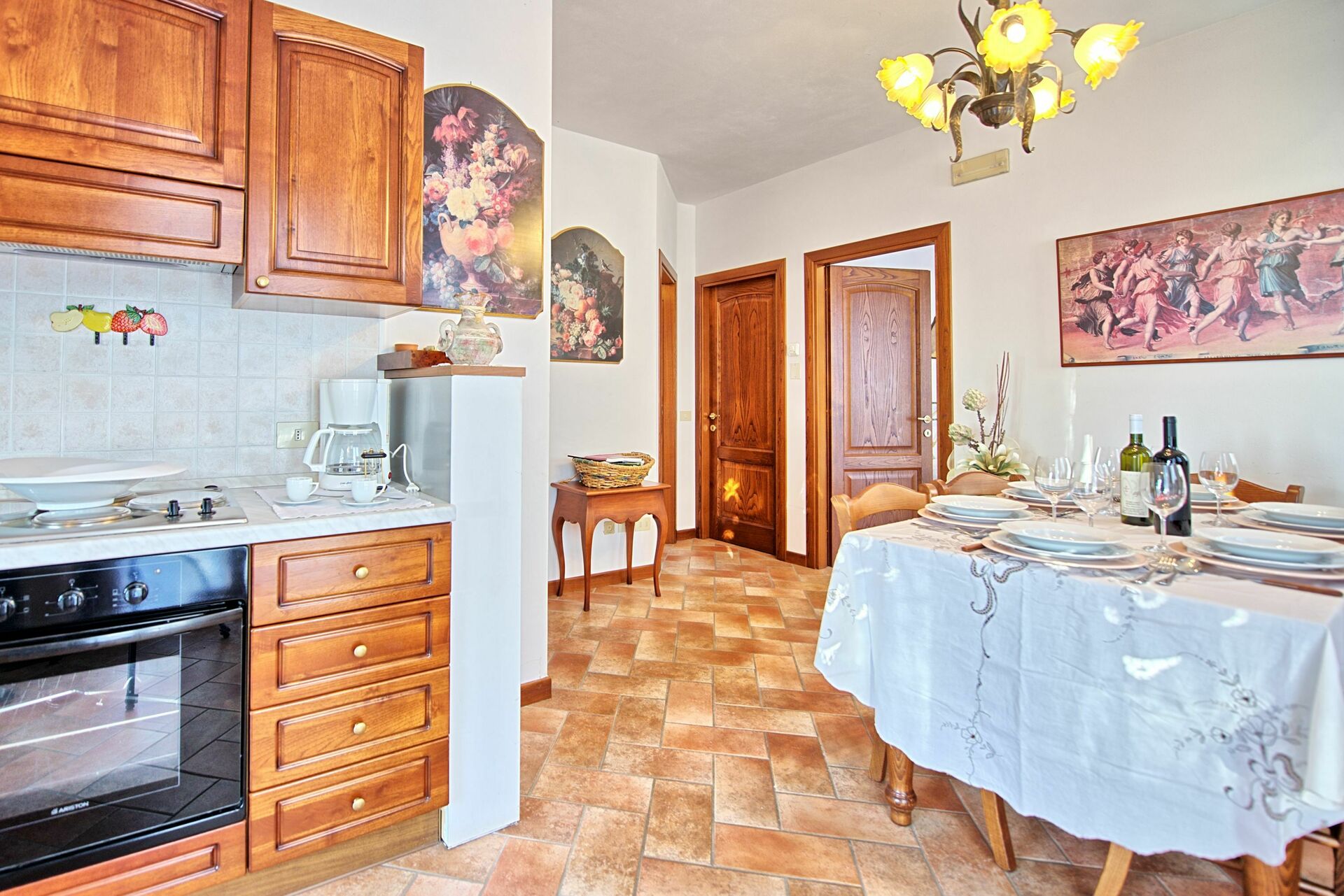 Casa Vasco tuin in Sciano