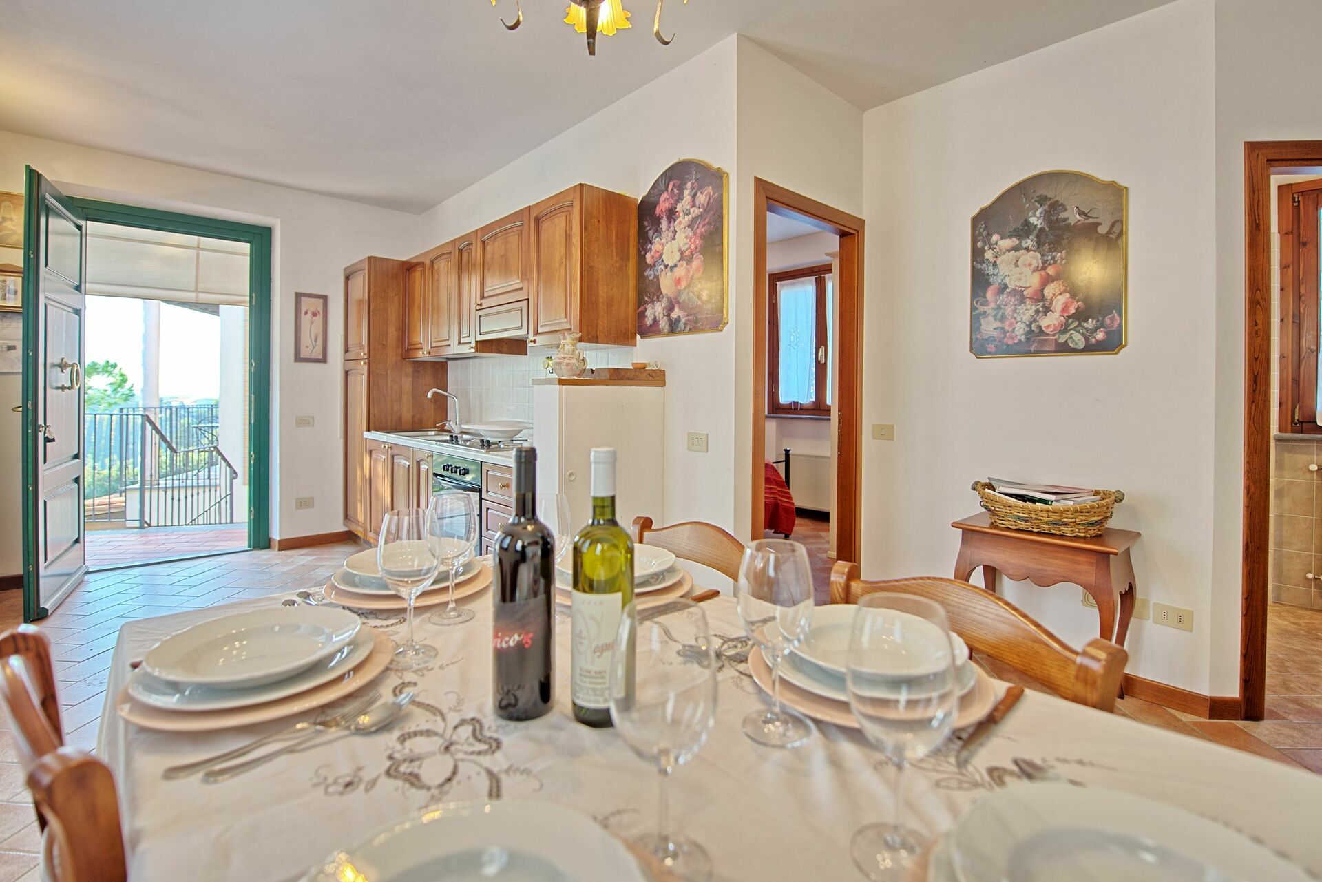 Casa Vasco slaapkamer in Sciano