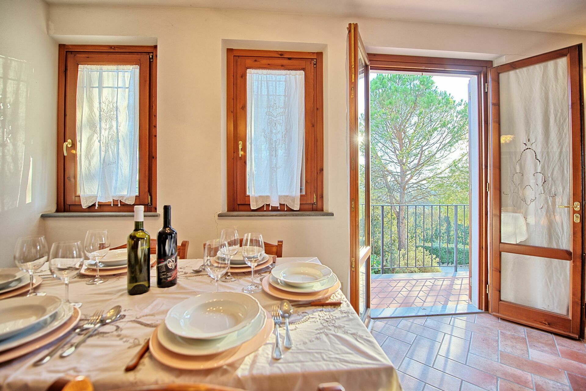 Casa Vasco badkamer in Sciano