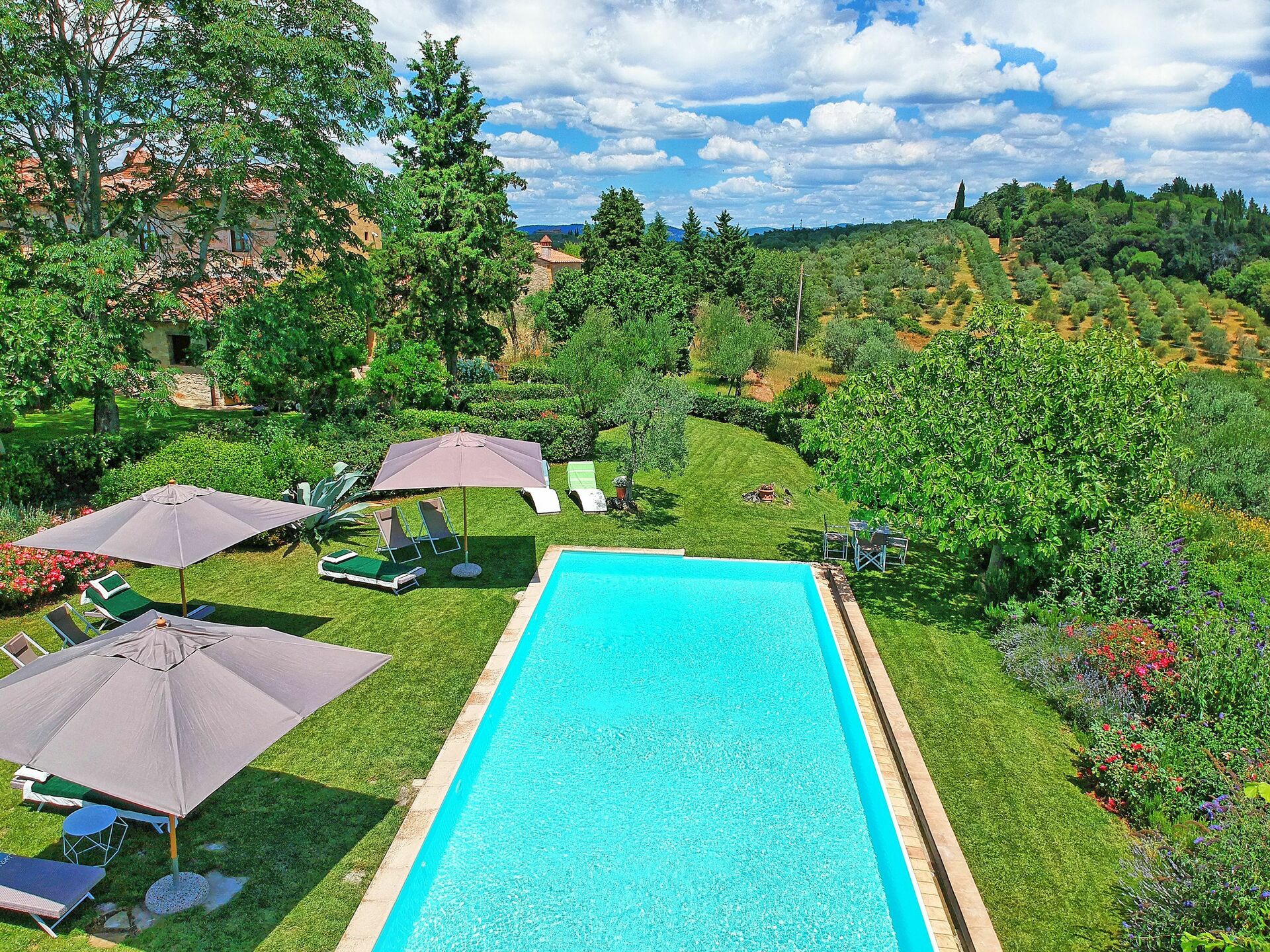 Villa Sonia tuin in Madonna Di Pietracupa