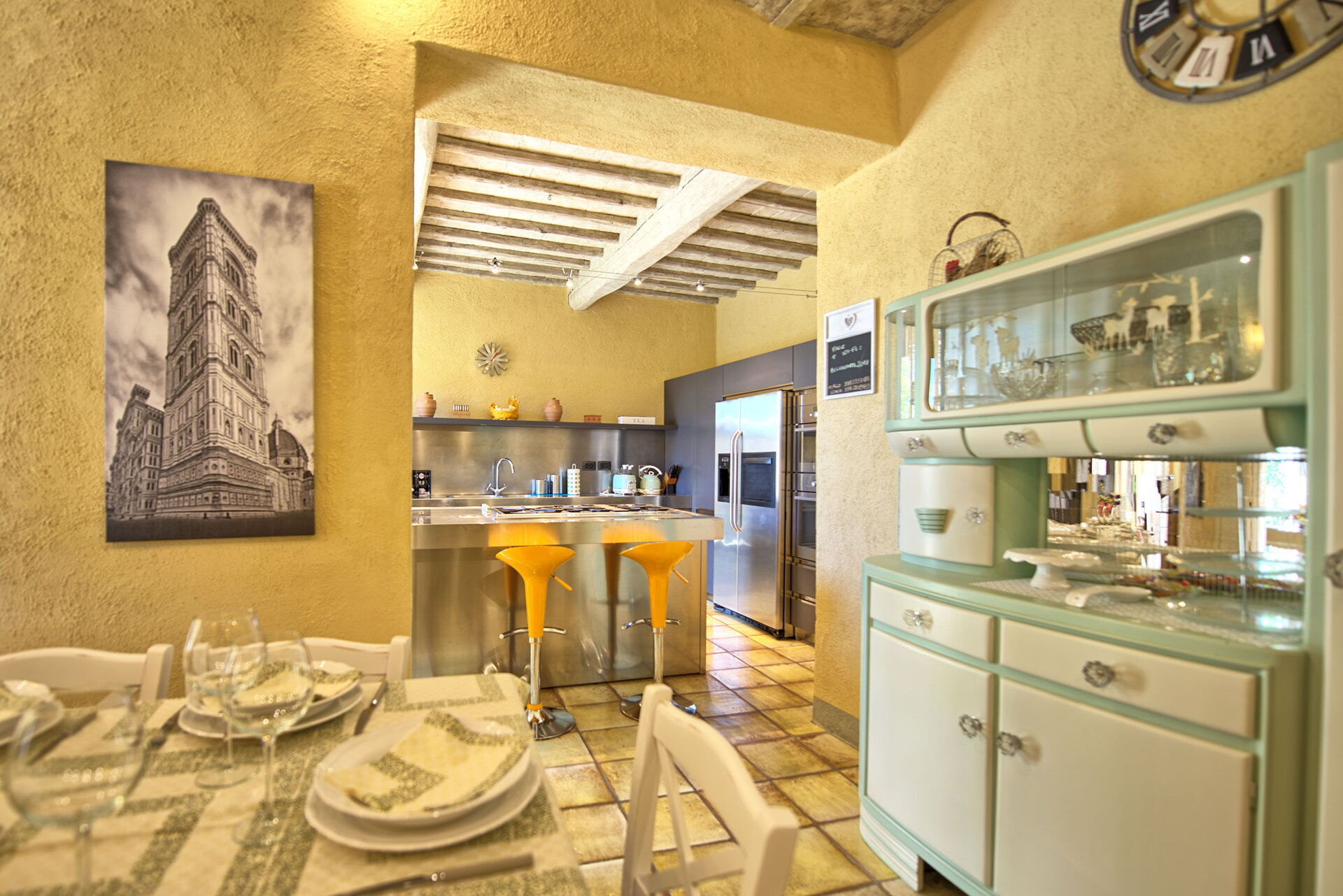 Villa Sonia keuken in Madonna Di Pietracupa