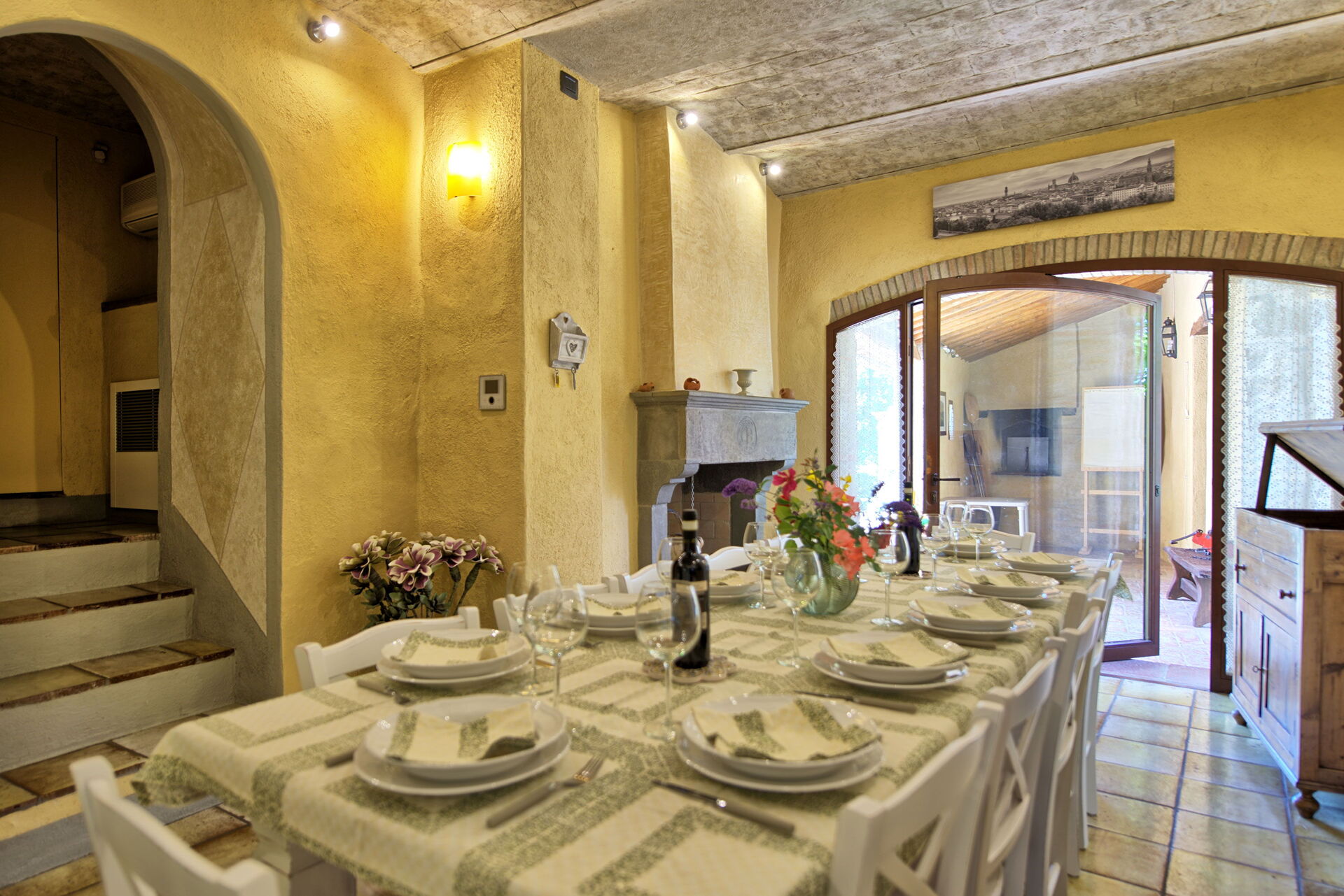 Villa Sonia tuin in Madonna Di Pietracupa