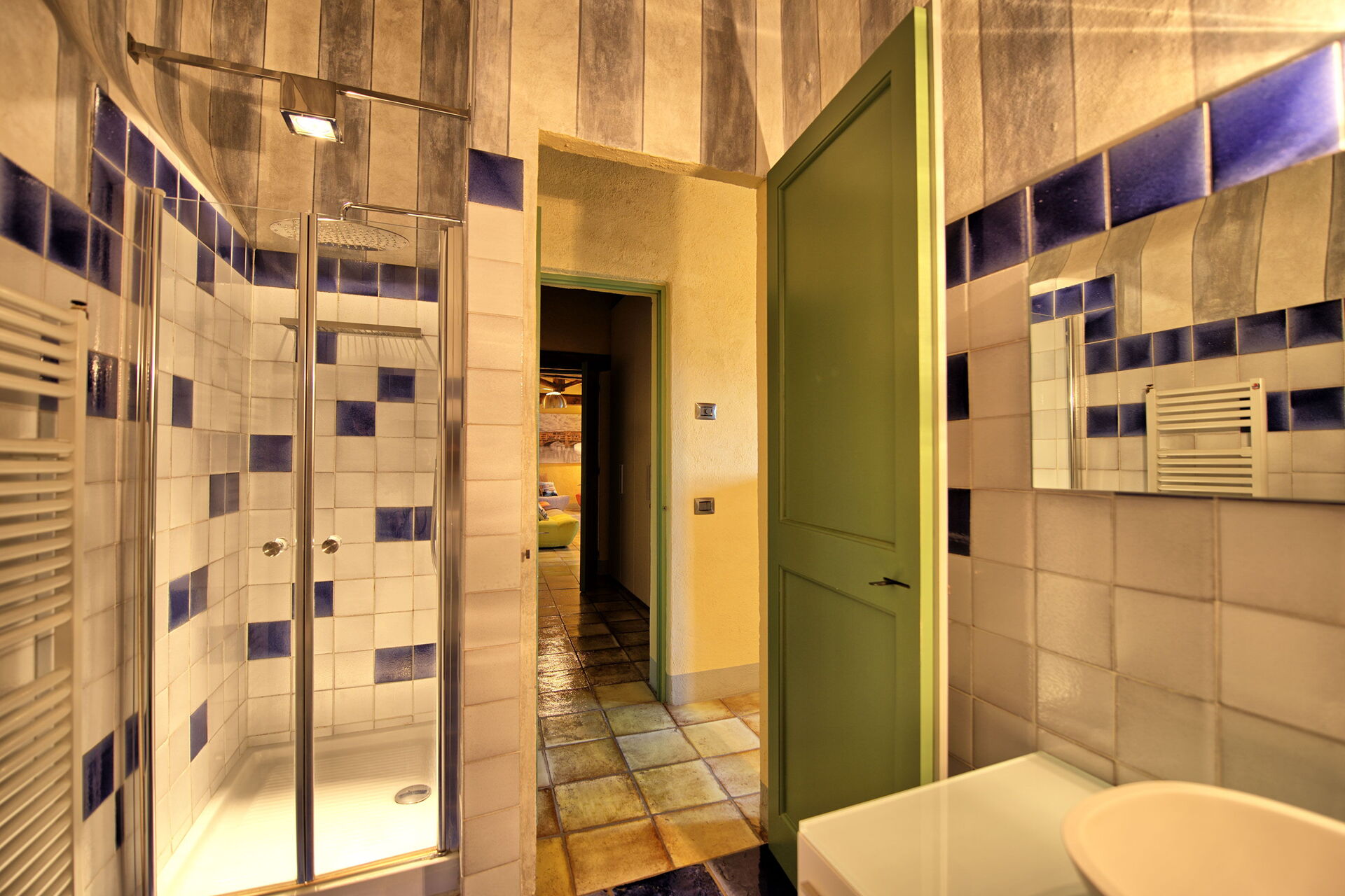 Villa Sonia badkamer in Madonna Di Pietracupa