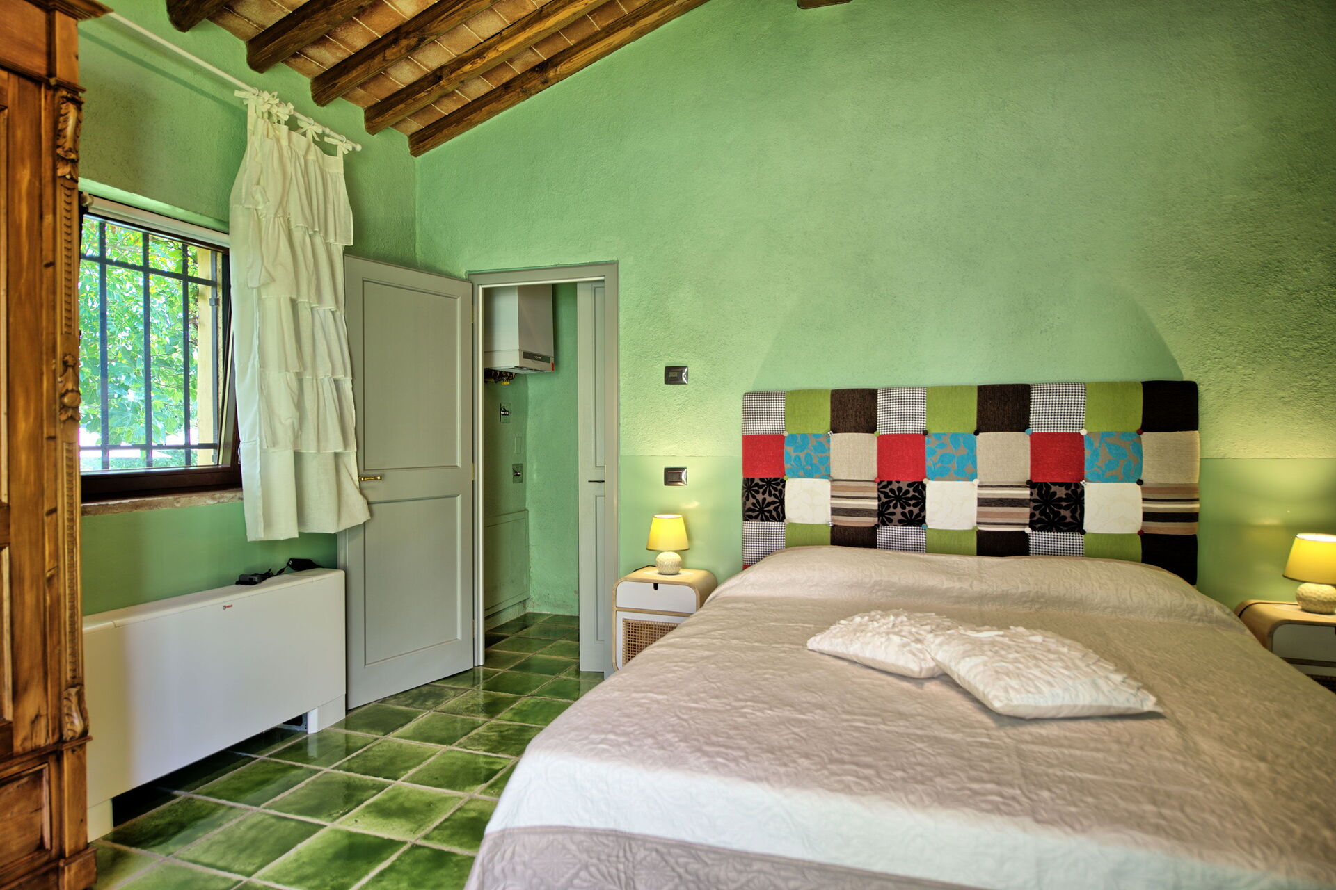 Villa Sonia slaapkamer in Madonna Di Pietracupa