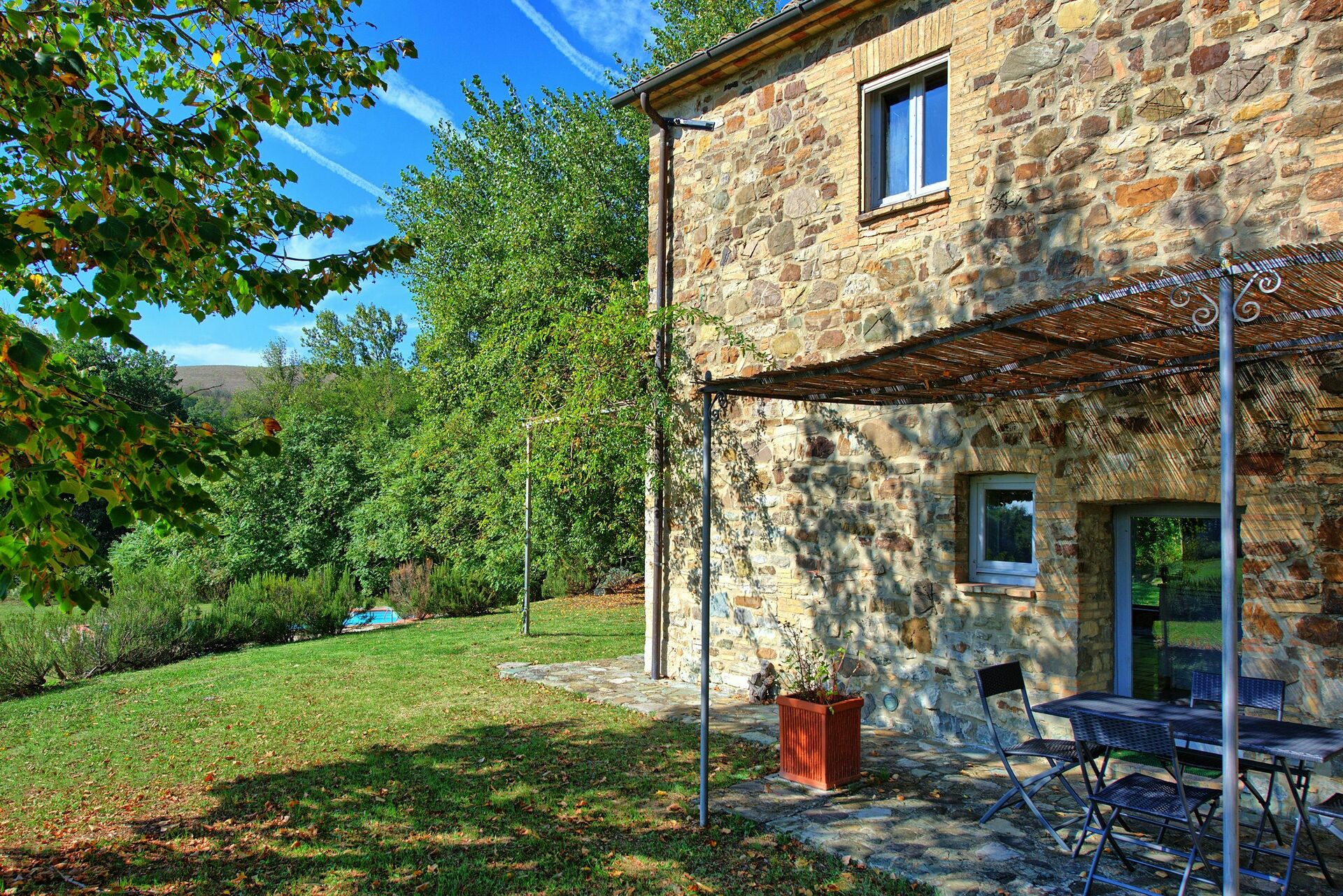 Villa Gualchiere slaapkamer in San Casciano Dei Bagni
