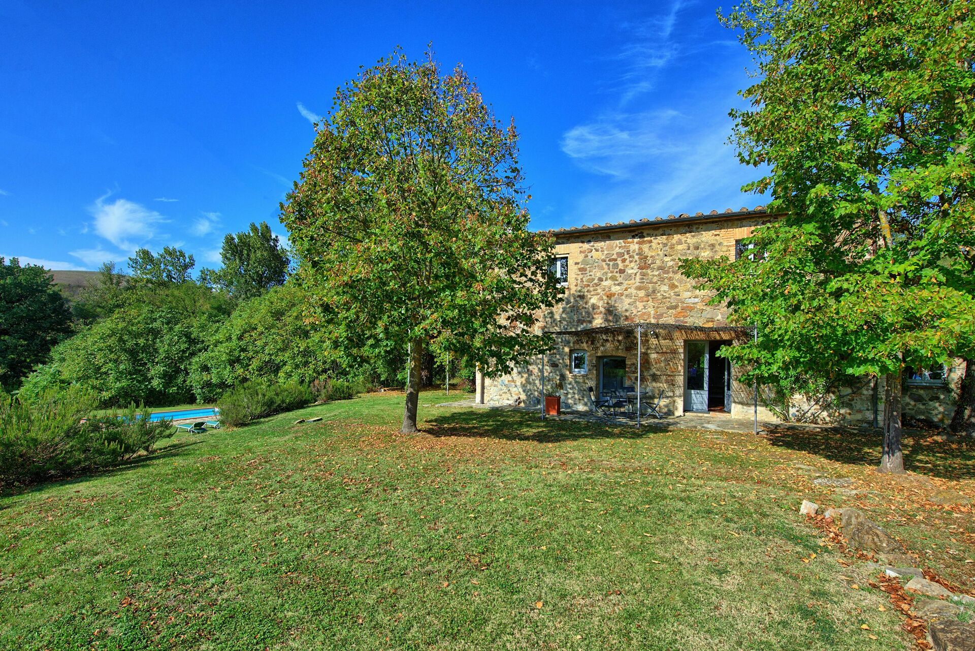 Villa Gualchiere slaapkamer in San Casciano Dei Bagni