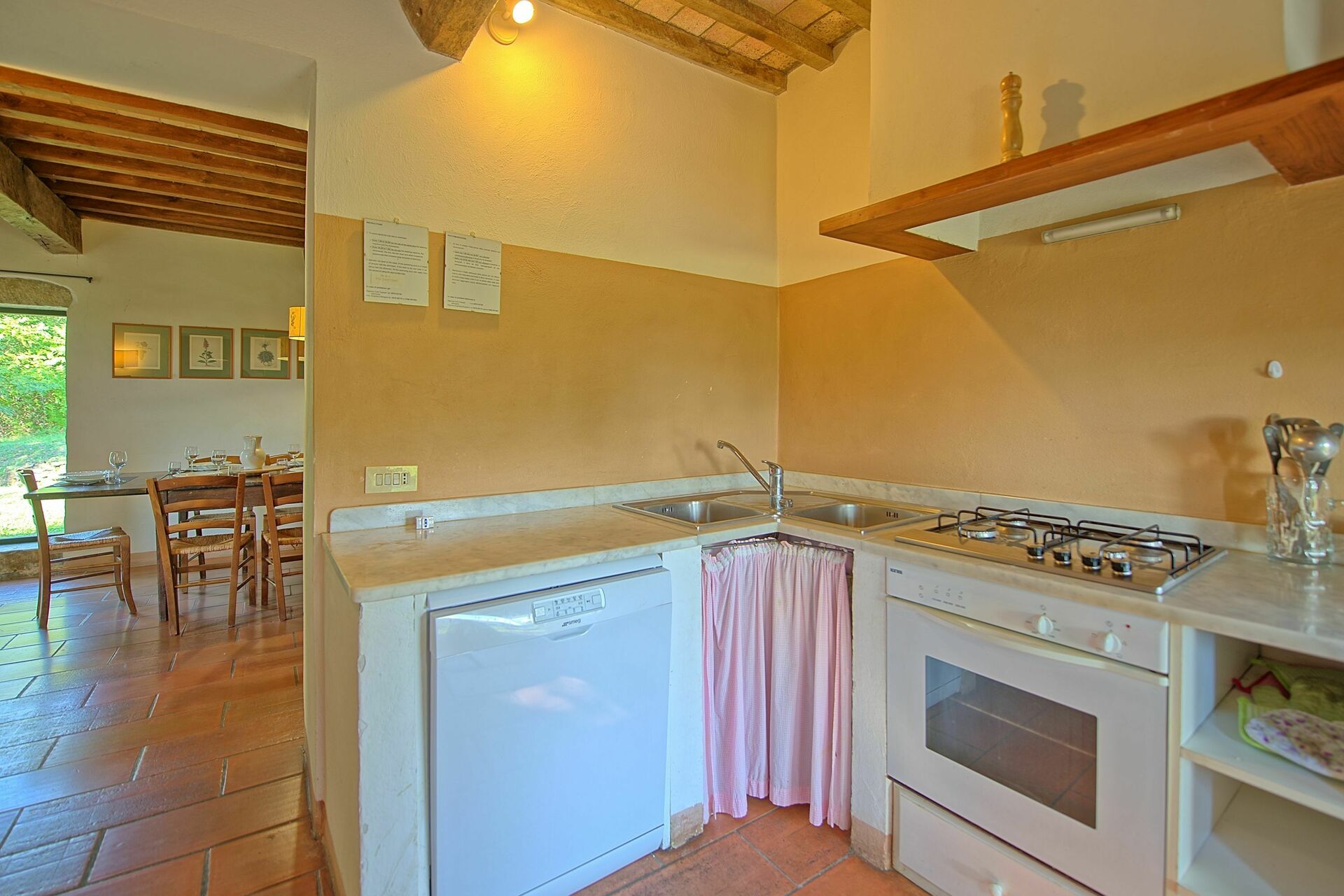 Villa Gualchiere tuin in San Casciano Dei Bagni