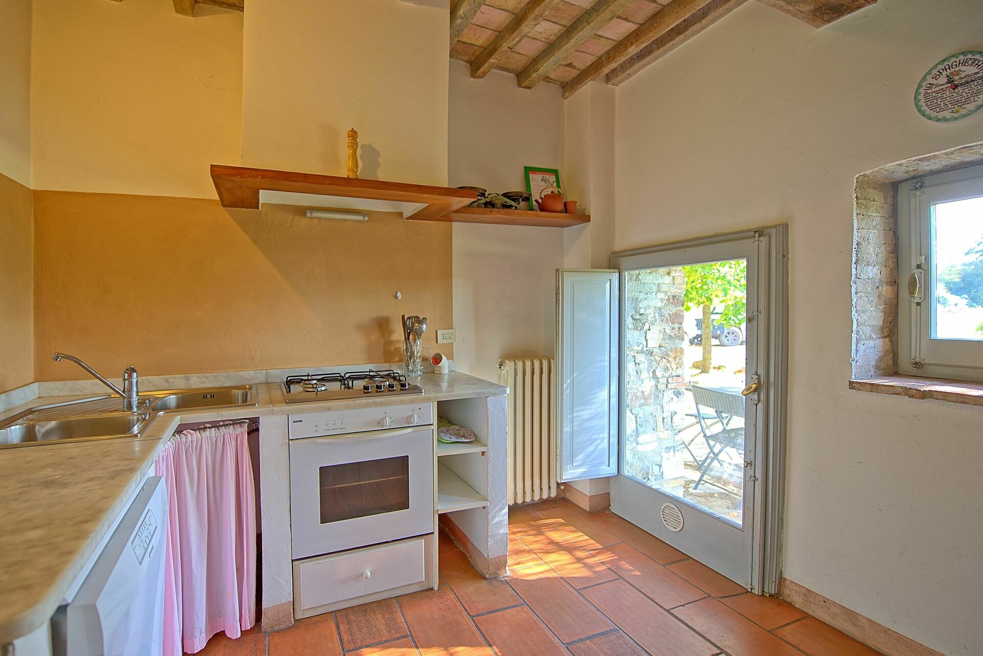 Villa Gualchiere slaapkamer in San Casciano Dei Bagni