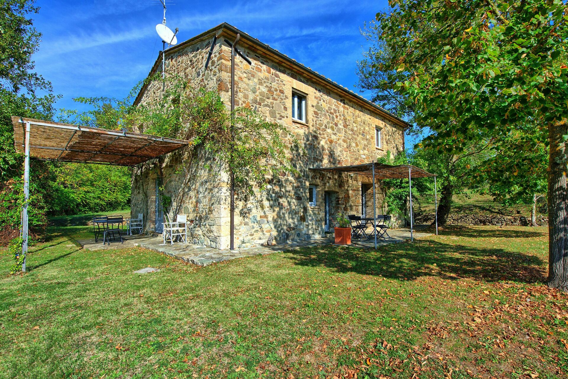 Villa Gualchiere badkamer in San Casciano Dei Bagni