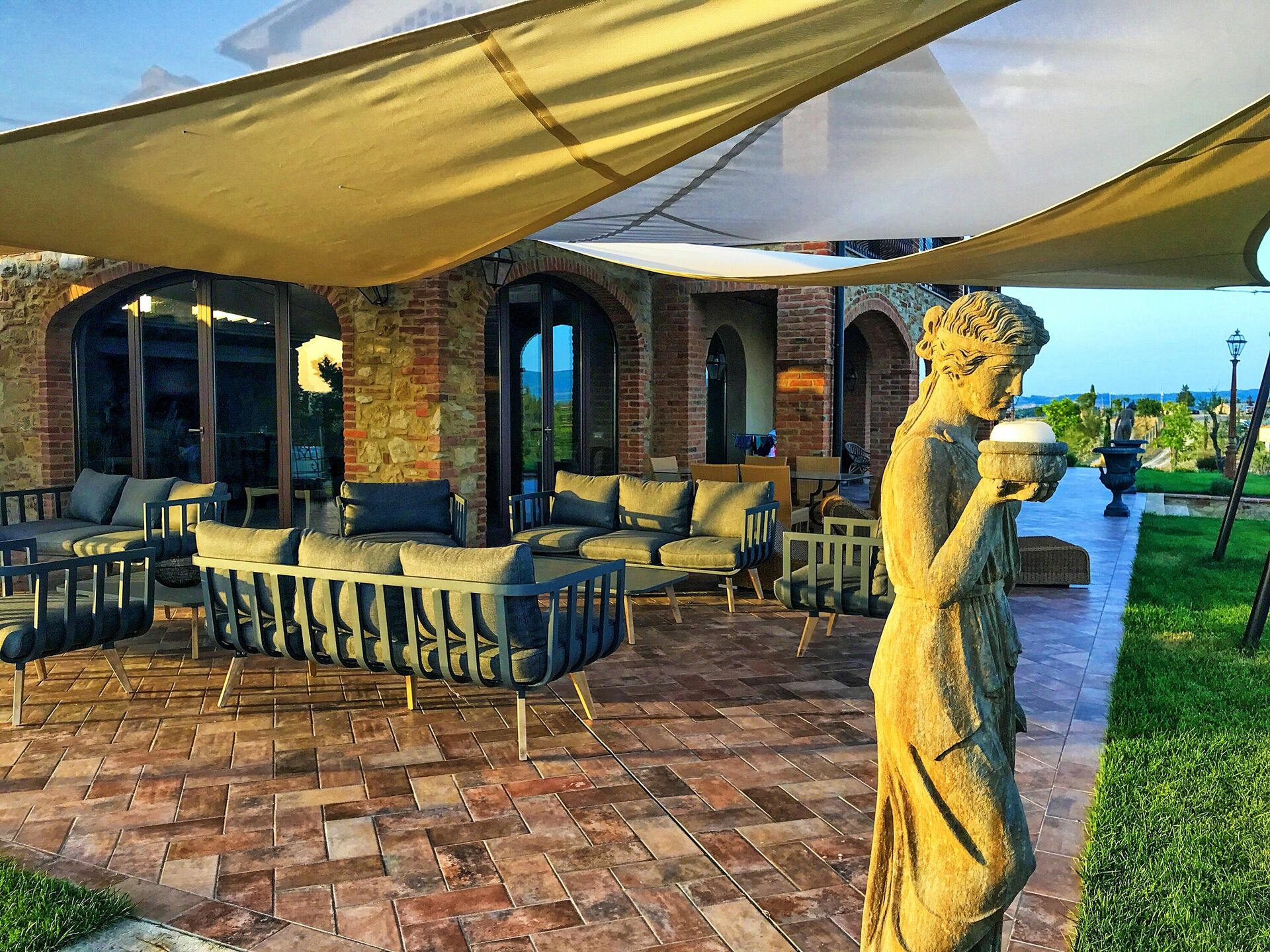 Villa Massimiliano interieur in Lajatico